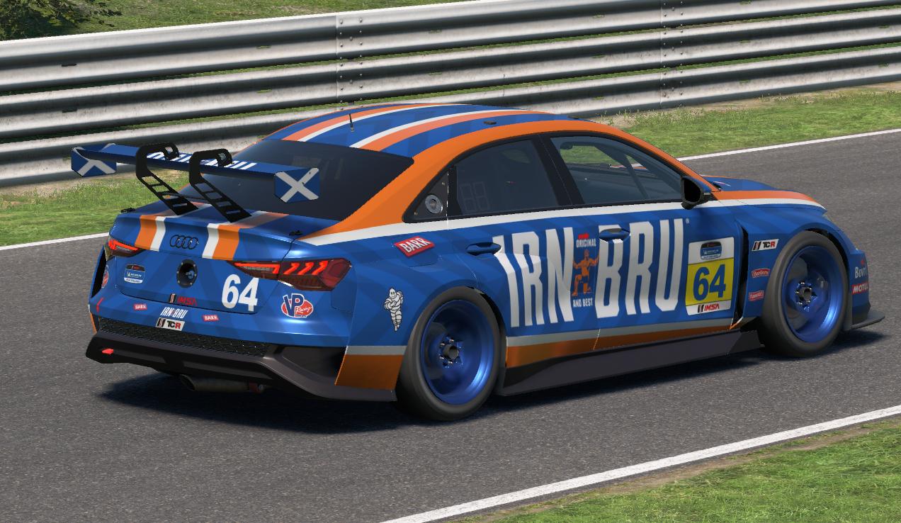 Preview of Audi TCR Irn Bru by Daniel R Dinsdale