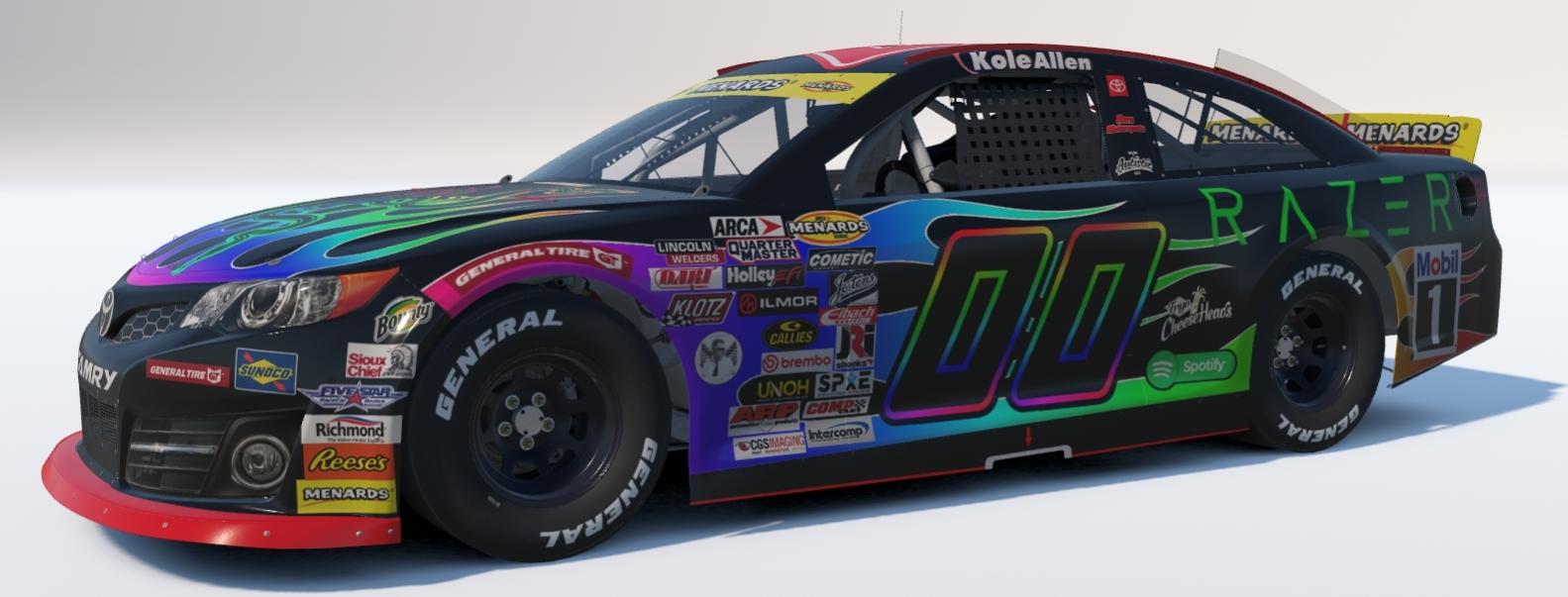 Preview of Kole Allen Razer Chroma Toyota Camry by Seth Burciaga