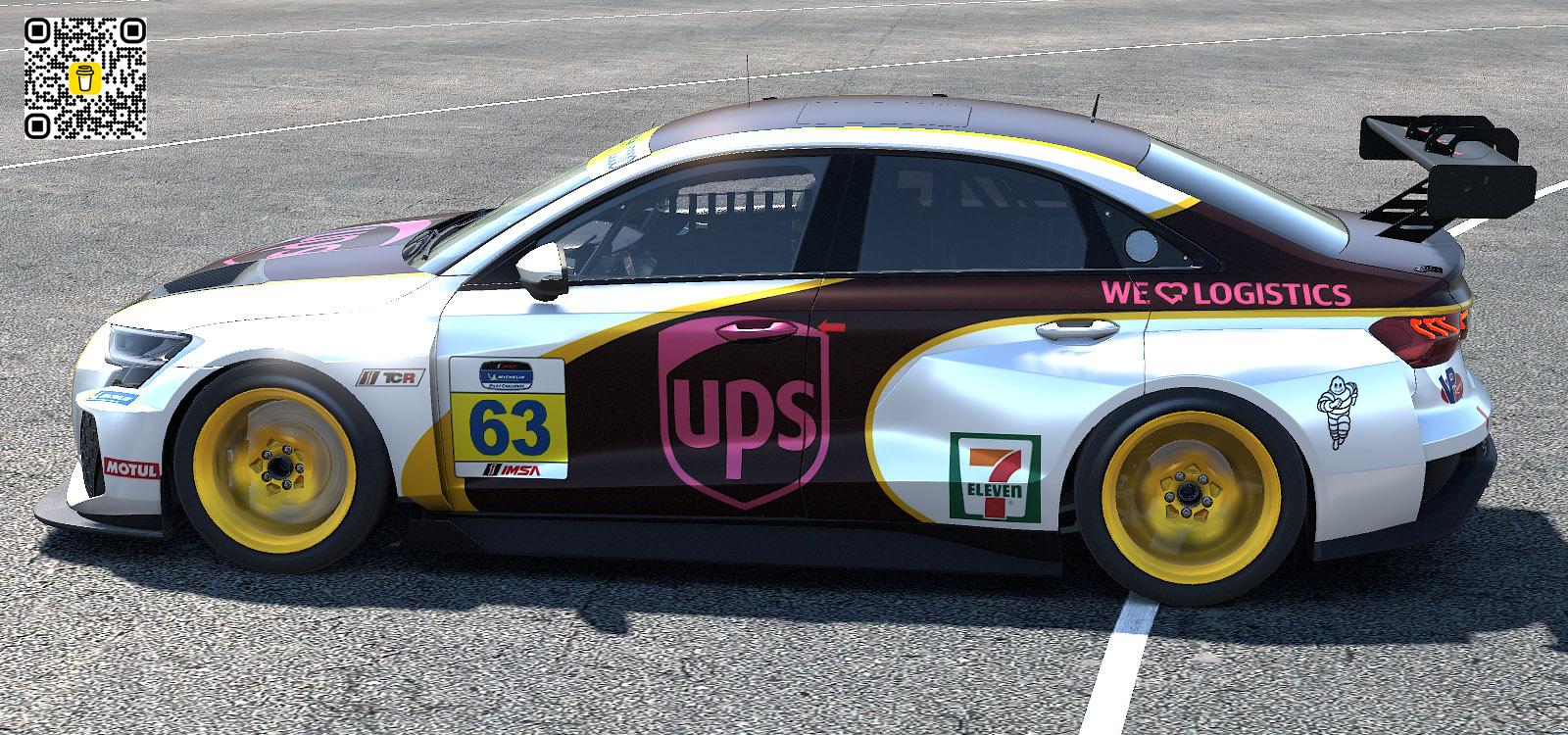 Preview of UPS Audi TCR by Jim Mauney
