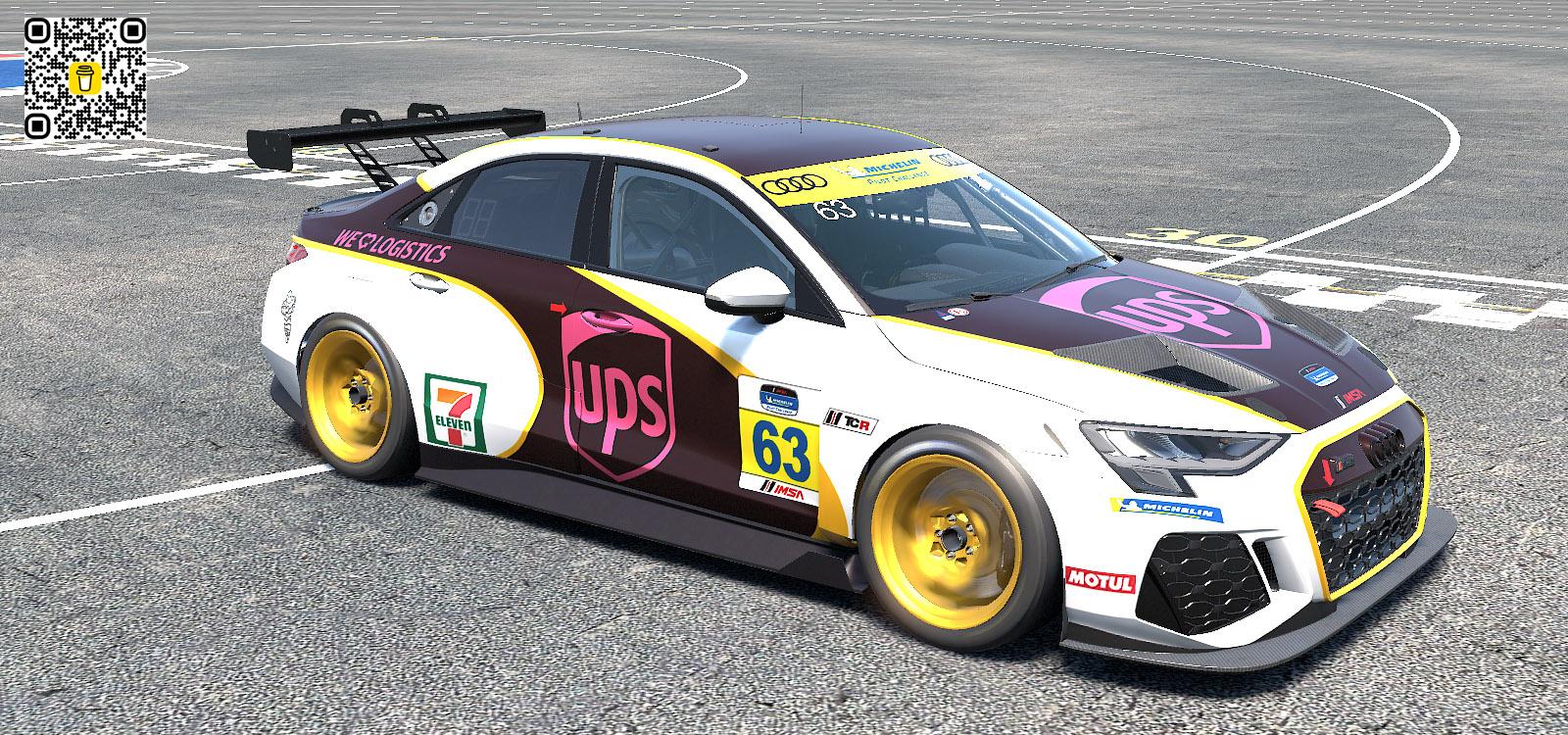 Preview of UPS Audi TCR by Jim Mauney