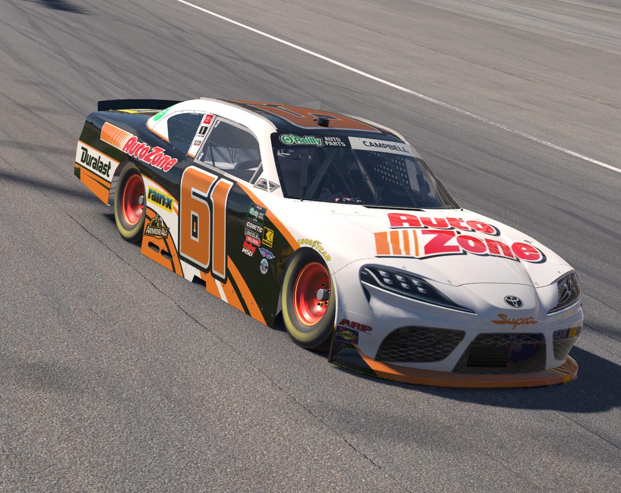 Preview of AutoZone Toyota Supra by Chance Campbell