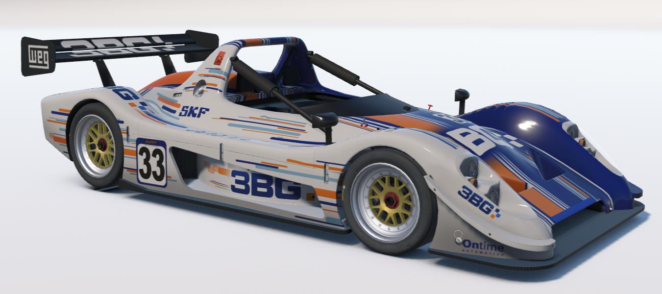 Preview of 3BG - Gulf Art Radical Racing Base Paint Scheme - Radical SR8 by Eric McFarland