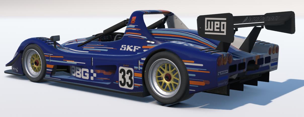Preview of 3BG - Gulf Art Radical Racing Base Paint Scheme - Radical SR8 by Eric McFarland