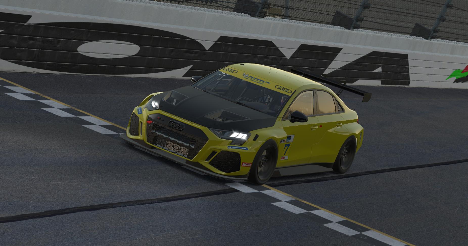 Preview of Audi RS3 Track Day Python Yellow & Carbon Matte by Rafa C.