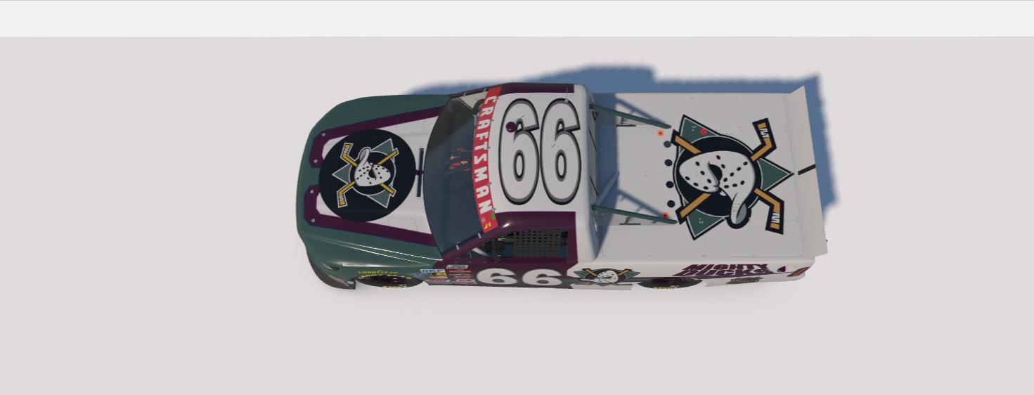 Preview of Mighty Ducks NASCAR Truck Ram by Scott Leitner2