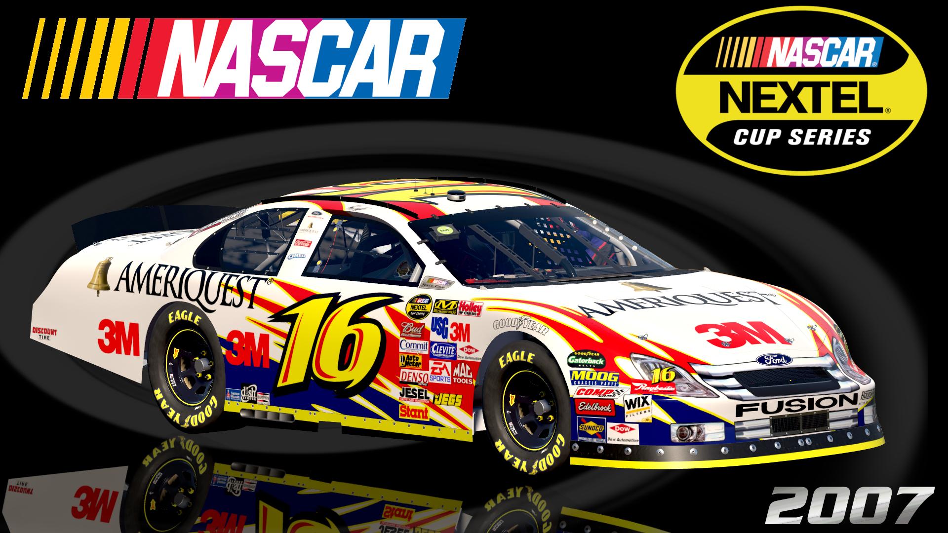 Preview of #16 Greg Biffle 2007 3M Ameriquest Ford Fusion by Christian Budd