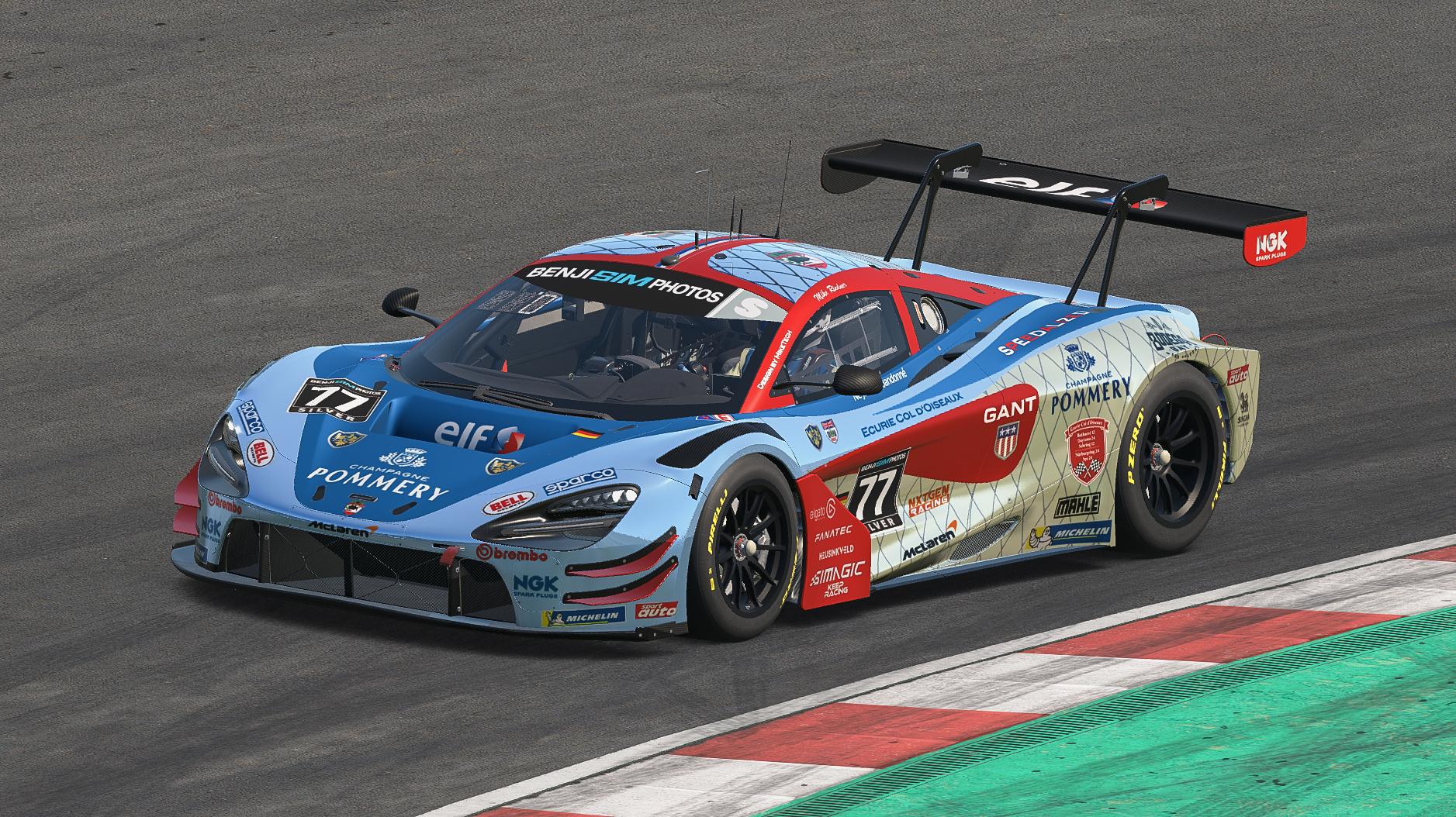 Preview of Ecurie McLaren 720S GT3 EVO 2026 Mike NxtGen by Mike Riedner