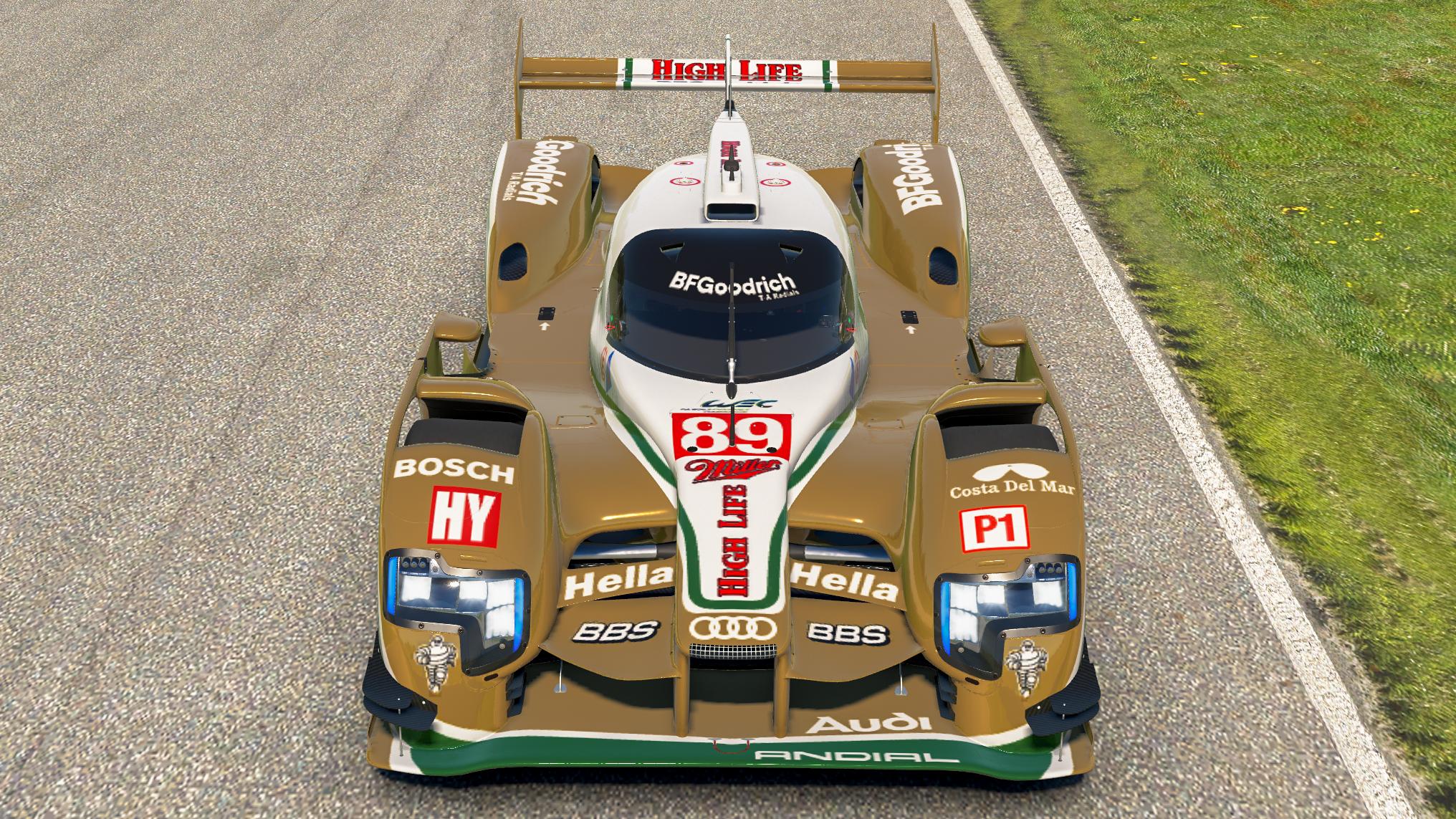 Preview of Miller High Life Audi R18 by Jasper De Jong