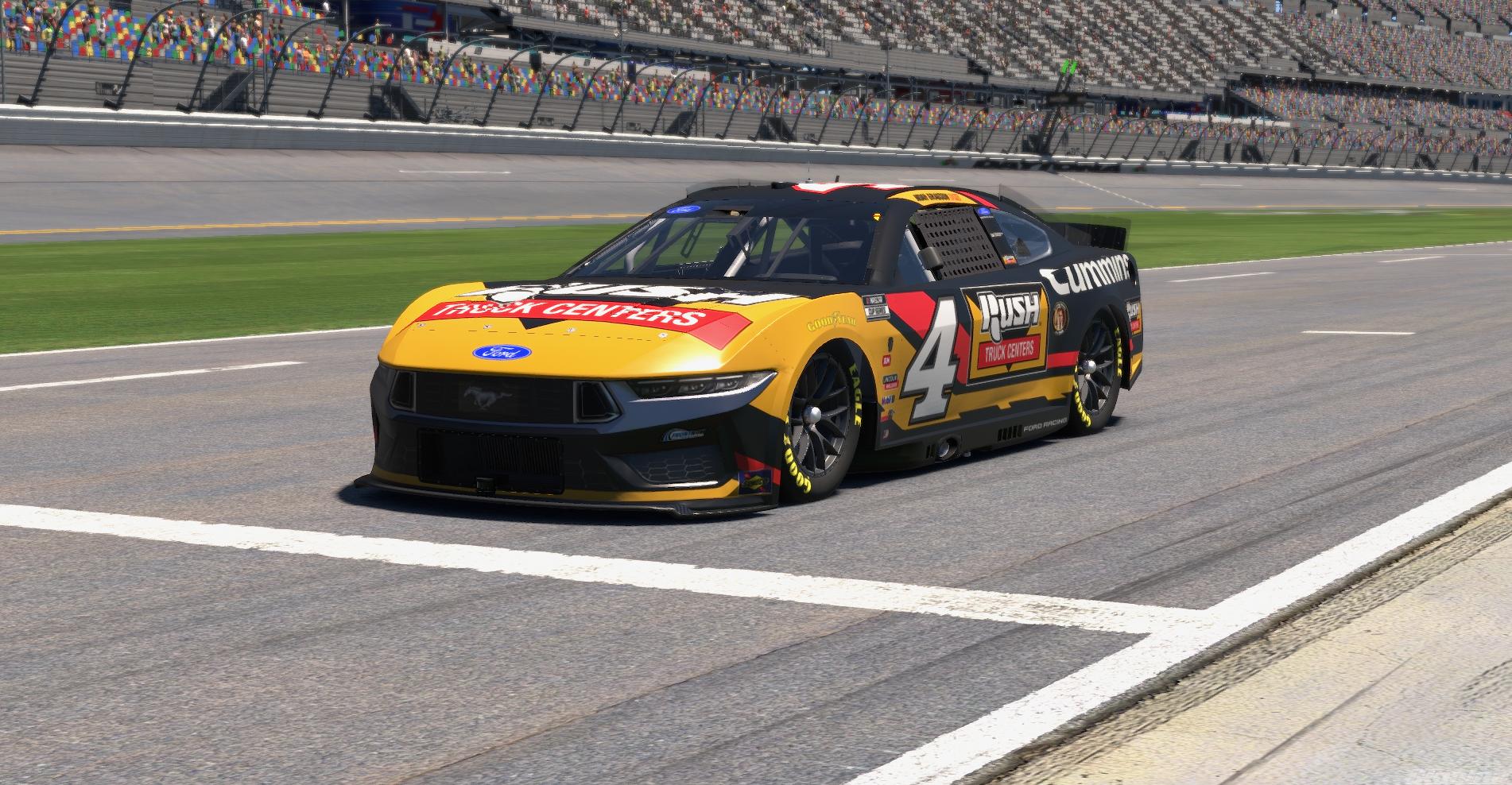 Preview of 2026 Noah Gragson #4 Rush Truck Centers Ford. by Neil A Bateman