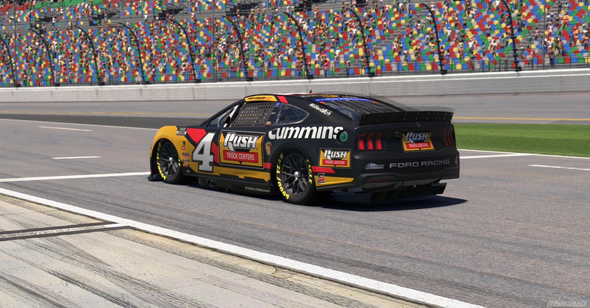 Preview of 2026 Noah Gragson #4 Rush Truck Centers Ford. by Neil A Bateman