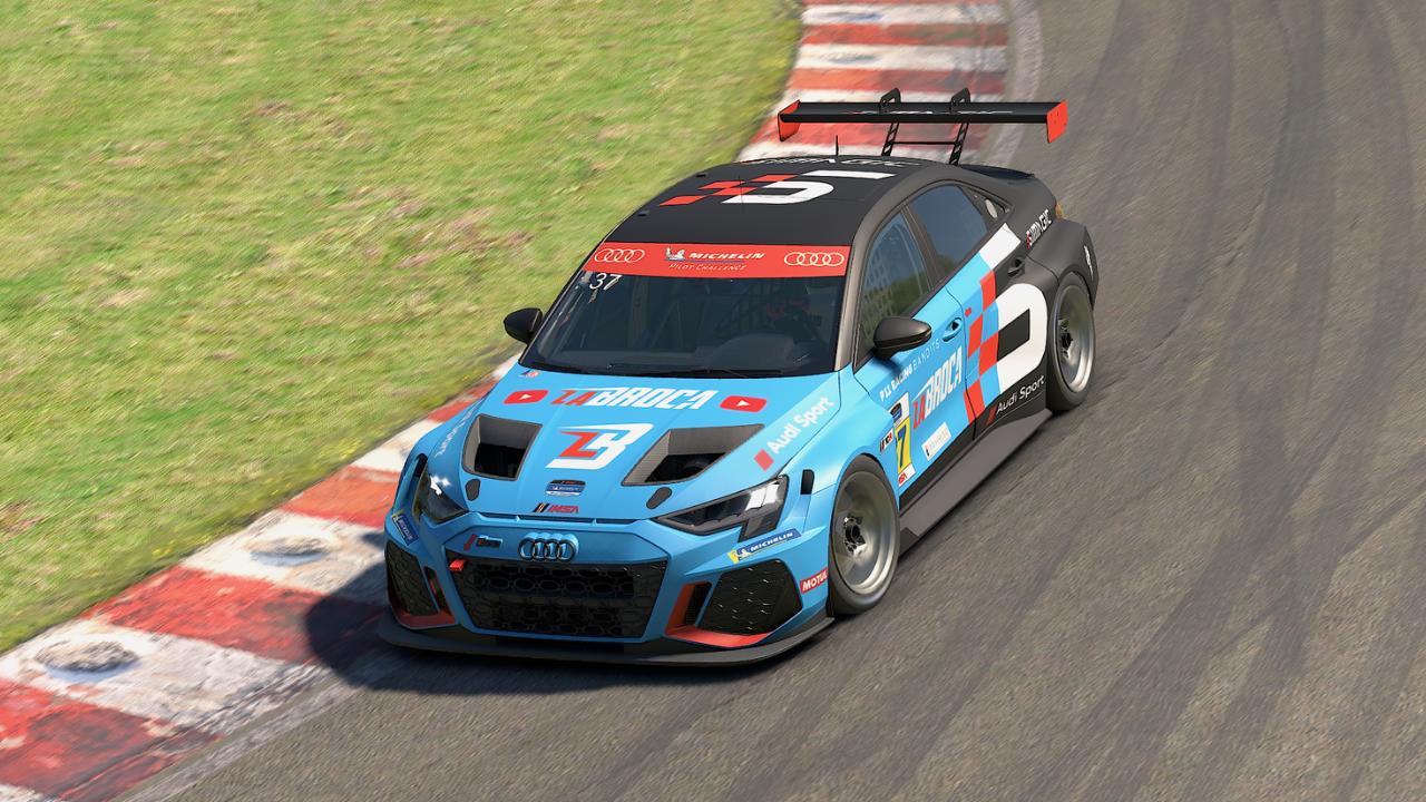 Preview of La Broca X SIMAGIC Audi TCR Gen 2 by Ben R Harrison