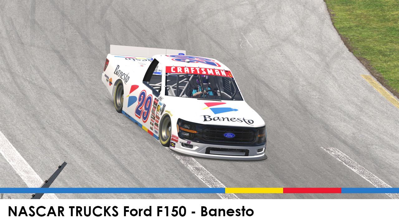 Preview of NASCAR TRUCKS Ford F150 - Banesto by Josemi Moronta