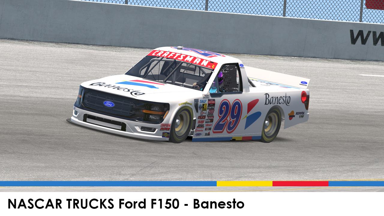 Preview of NASCAR TRUCKS Ford F150 - Banesto by Josemi Moronta
