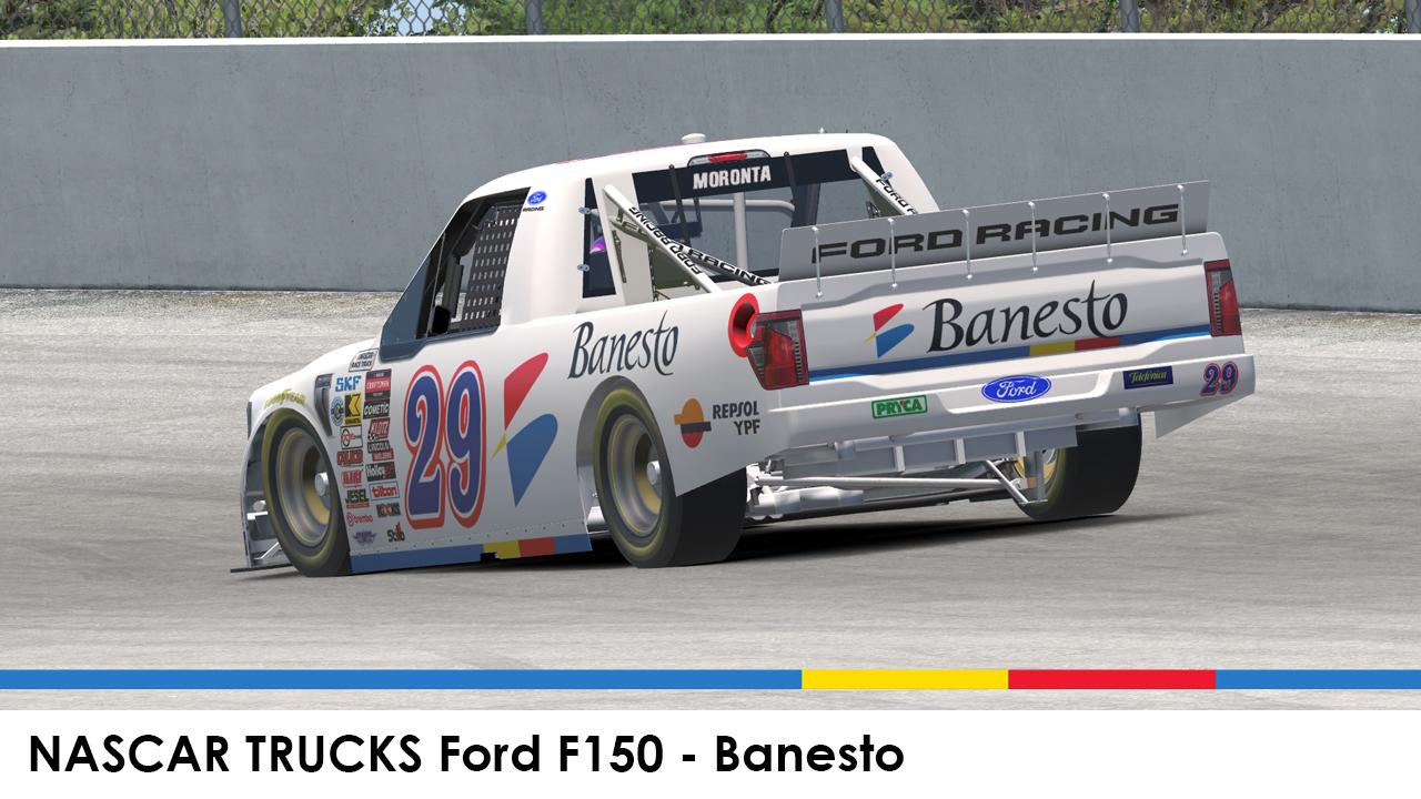 Preview of NASCAR TRUCKS Ford F150 - Banesto by Josemi Moronta