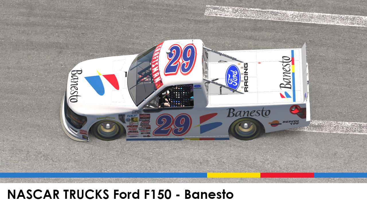 Preview of NASCAR TRUCKS Ford F150 - Banesto by Josemi Moronta