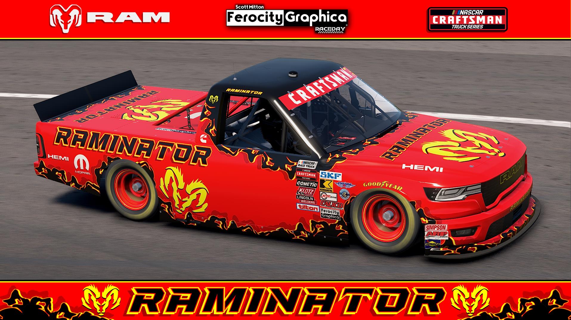 Preview of Raminator NASCAR Truck Series RAM (No Numbers) by Scott Mitton