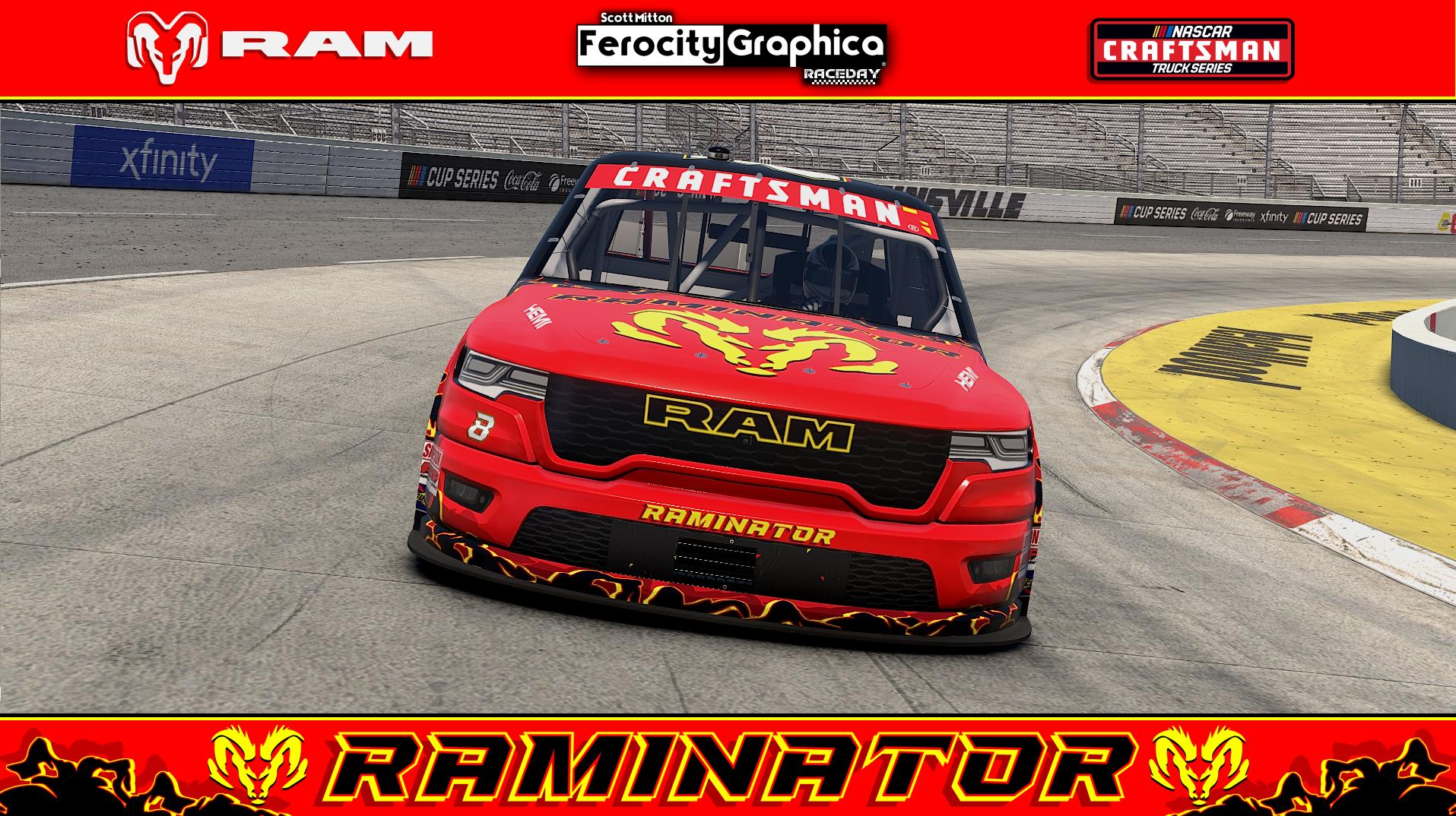 Preview of Raminator NASCAR Truck Series RAM by Scott Mitton