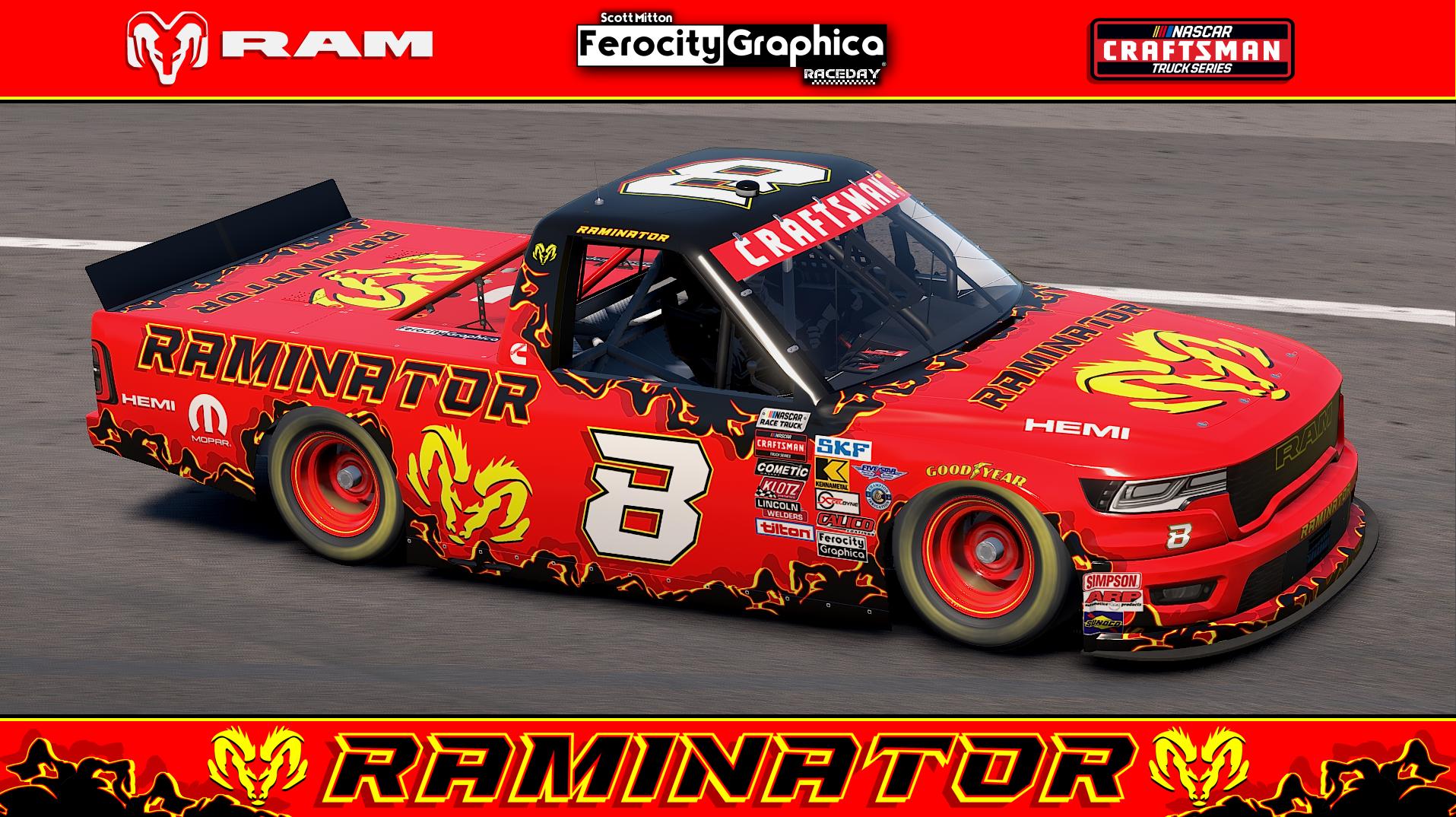 Preview of Raminator NASCAR Truck Series RAM by Scott Mitton