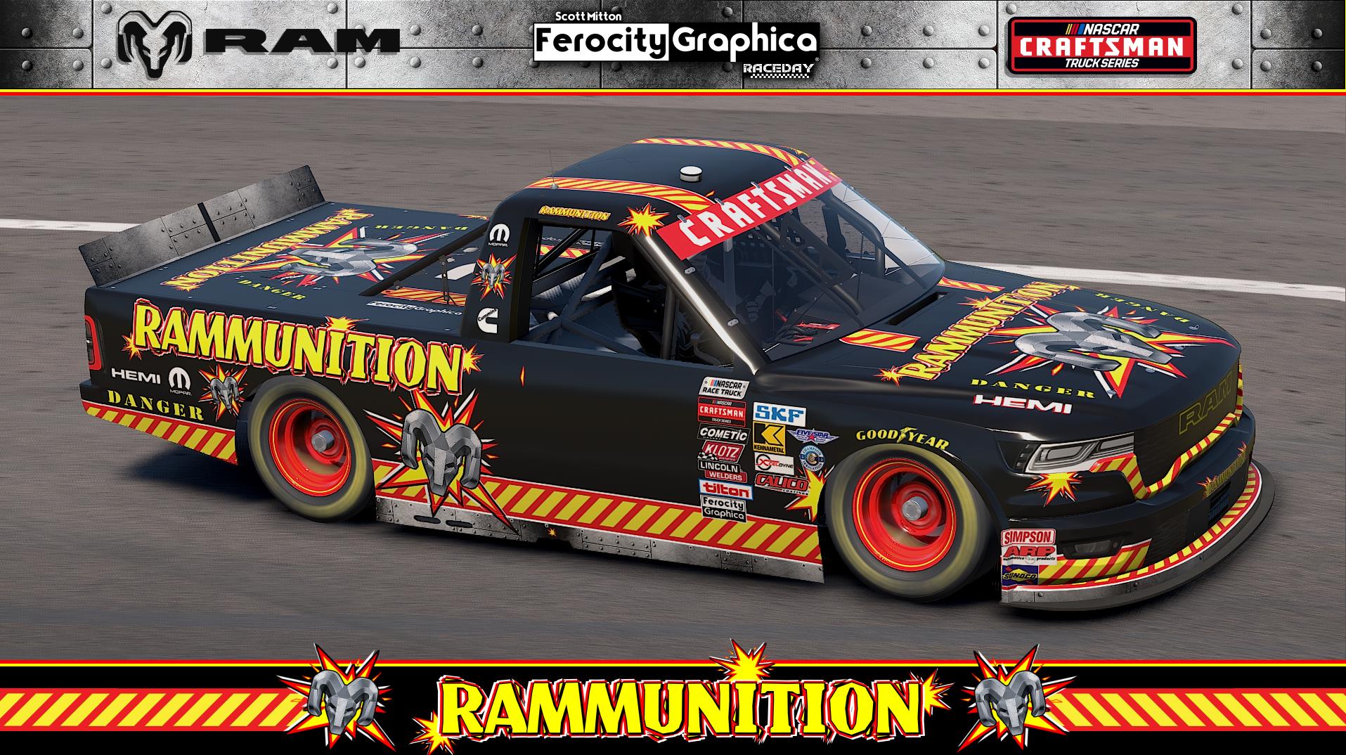 Preview of Rammunition NASCAR Truck Series RAM (No Numbers) by Scott Mitton