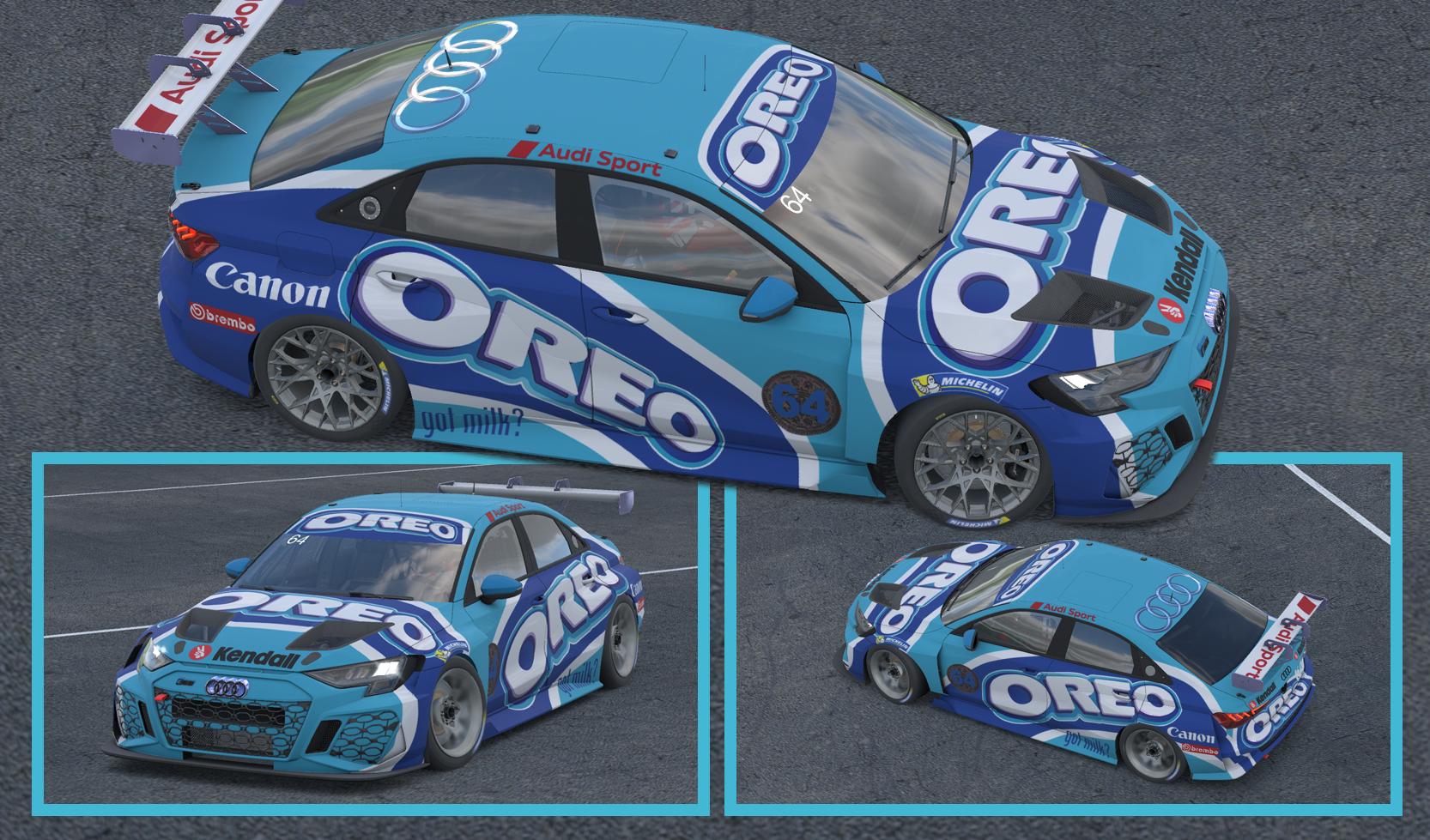 Preview of TCR Audi RS3 TGA Oreo by Clyde Coman