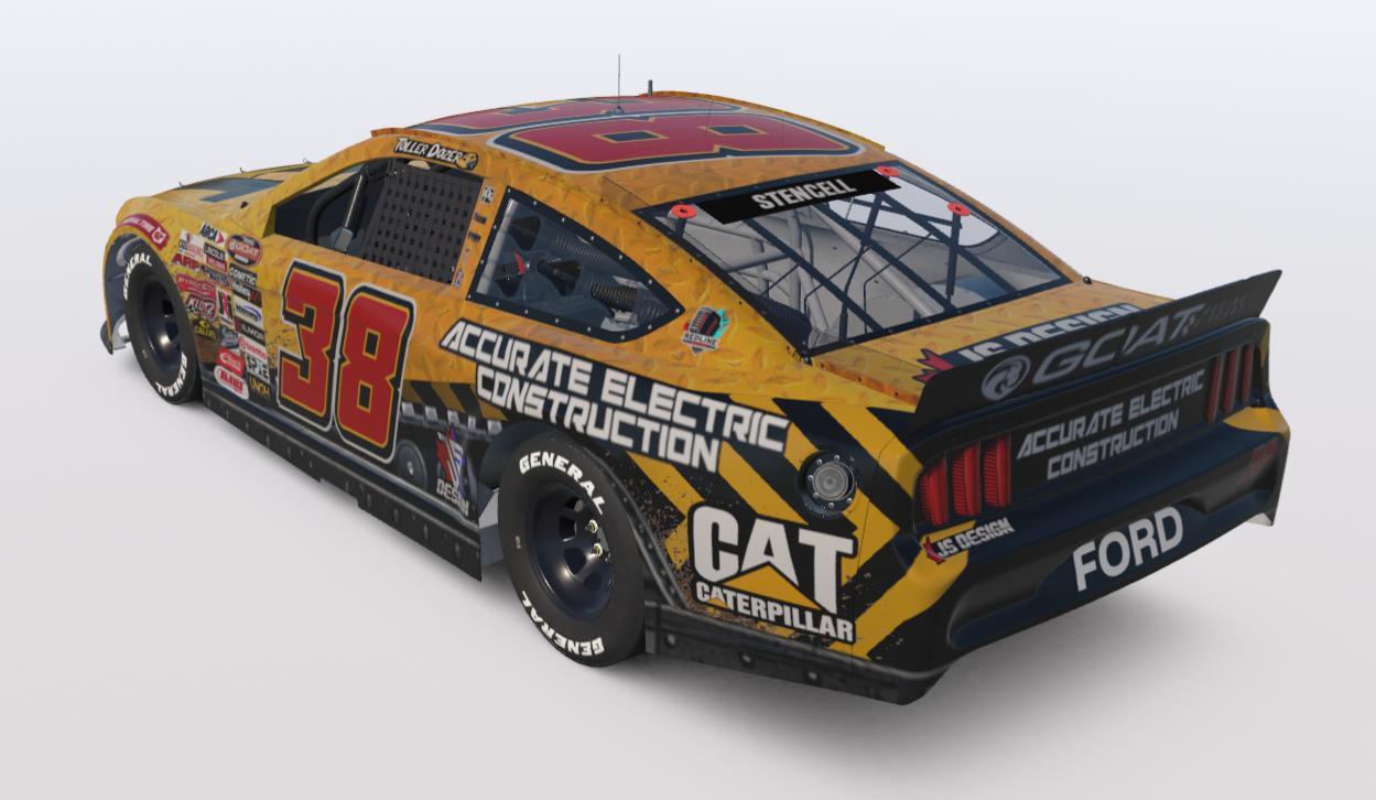 Preview of #38 Caterpillar Ford Mustang ARCA by Jordan S.