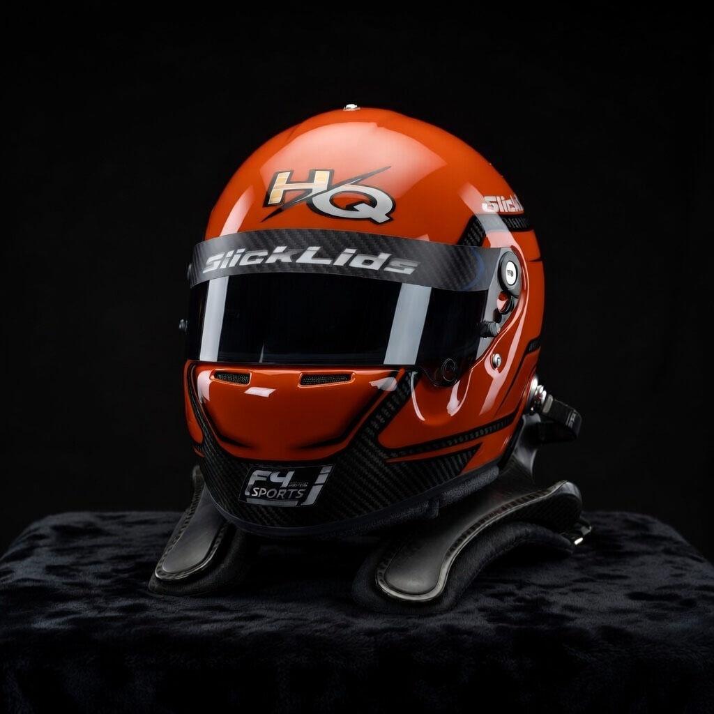 Preview of John Wills: The Electrifying HQ Livery Helmet by Alan Purser
