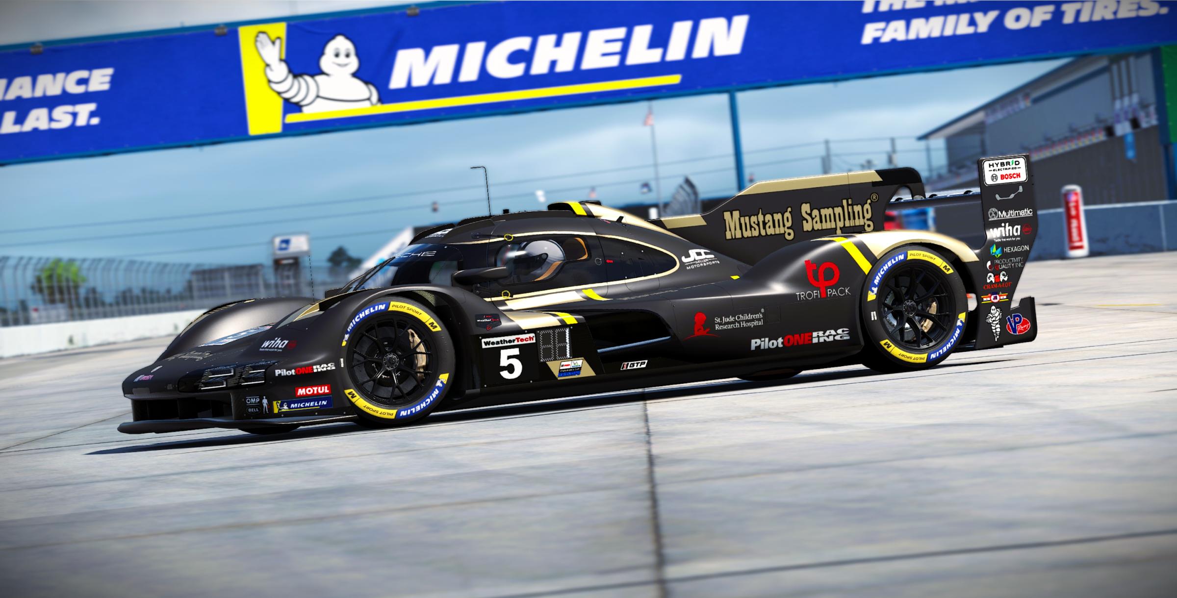 Preview of JDC Miller Motorsports #5 Porsche 963 GTP 2026 Sebring IMSA Livery by Samuel J Ball