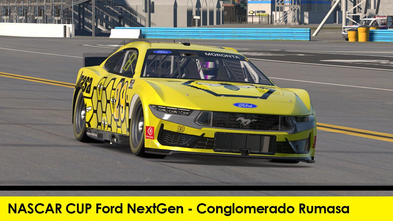 Preview of NASCAR CUP Ford NextGen - Conglomerado Rumasa by Josemi Moronta