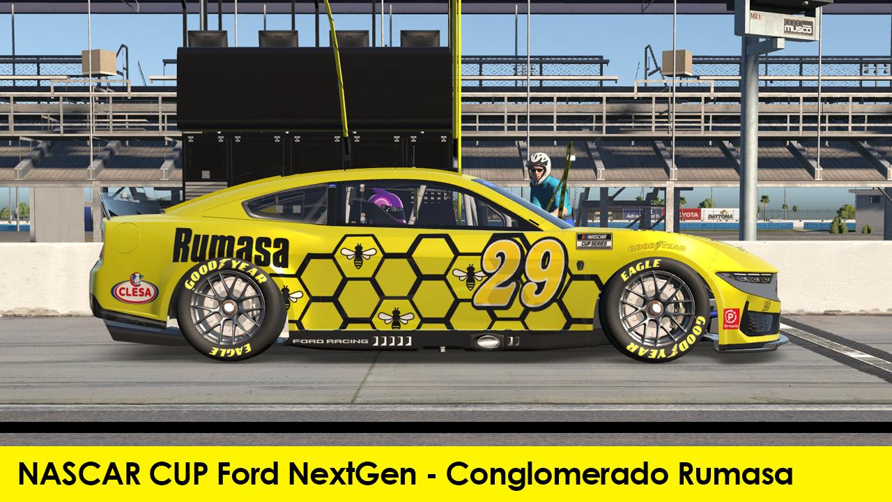 Preview of NASCAR CUP Ford NextGen - Conglomerado Rumasa by Josemi Moronta