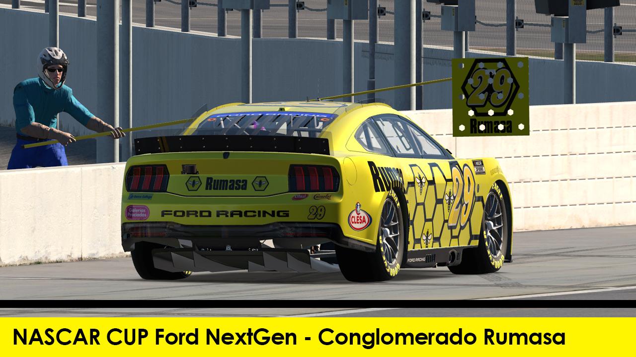 Preview of NASCAR CUP Ford NextGen - Conglomerado Rumasa by Josemi Moronta