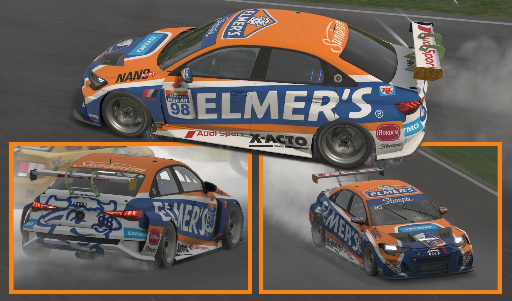 Preview of TCR Audi RS3 TGA Elmers by Clyde Coman
