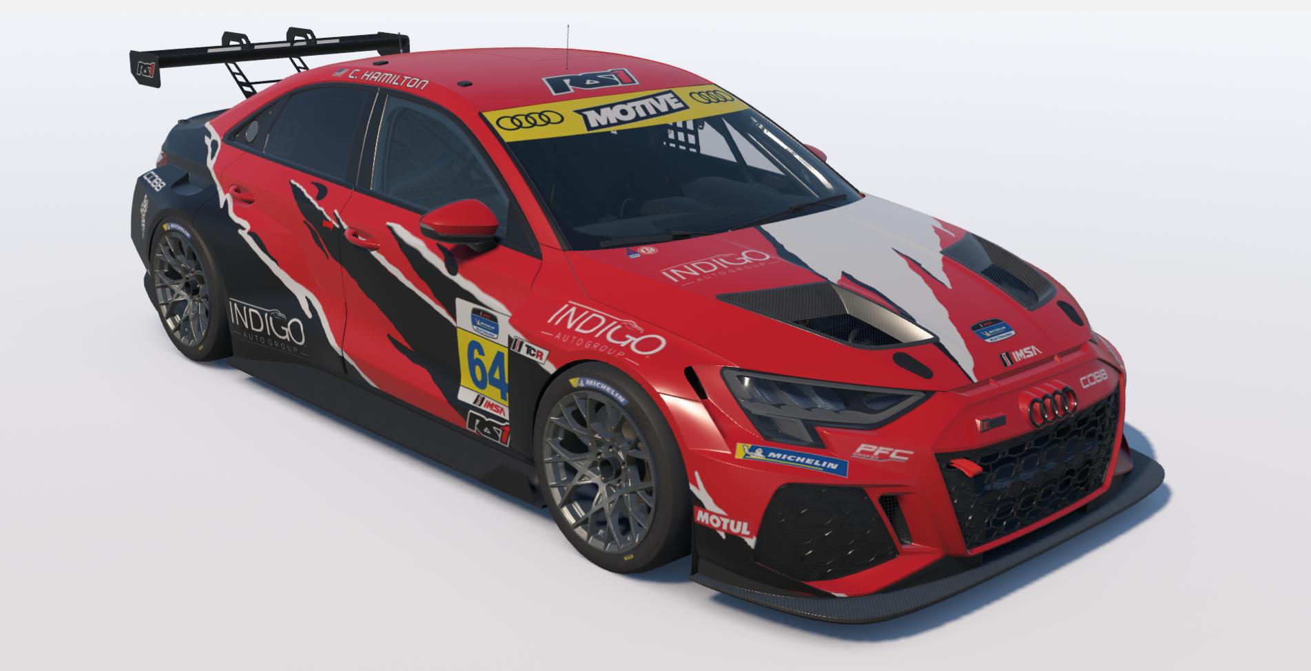 Preview of Audi RS3 Gen 2 custom paint for Chris Hamilton by Keith Archer