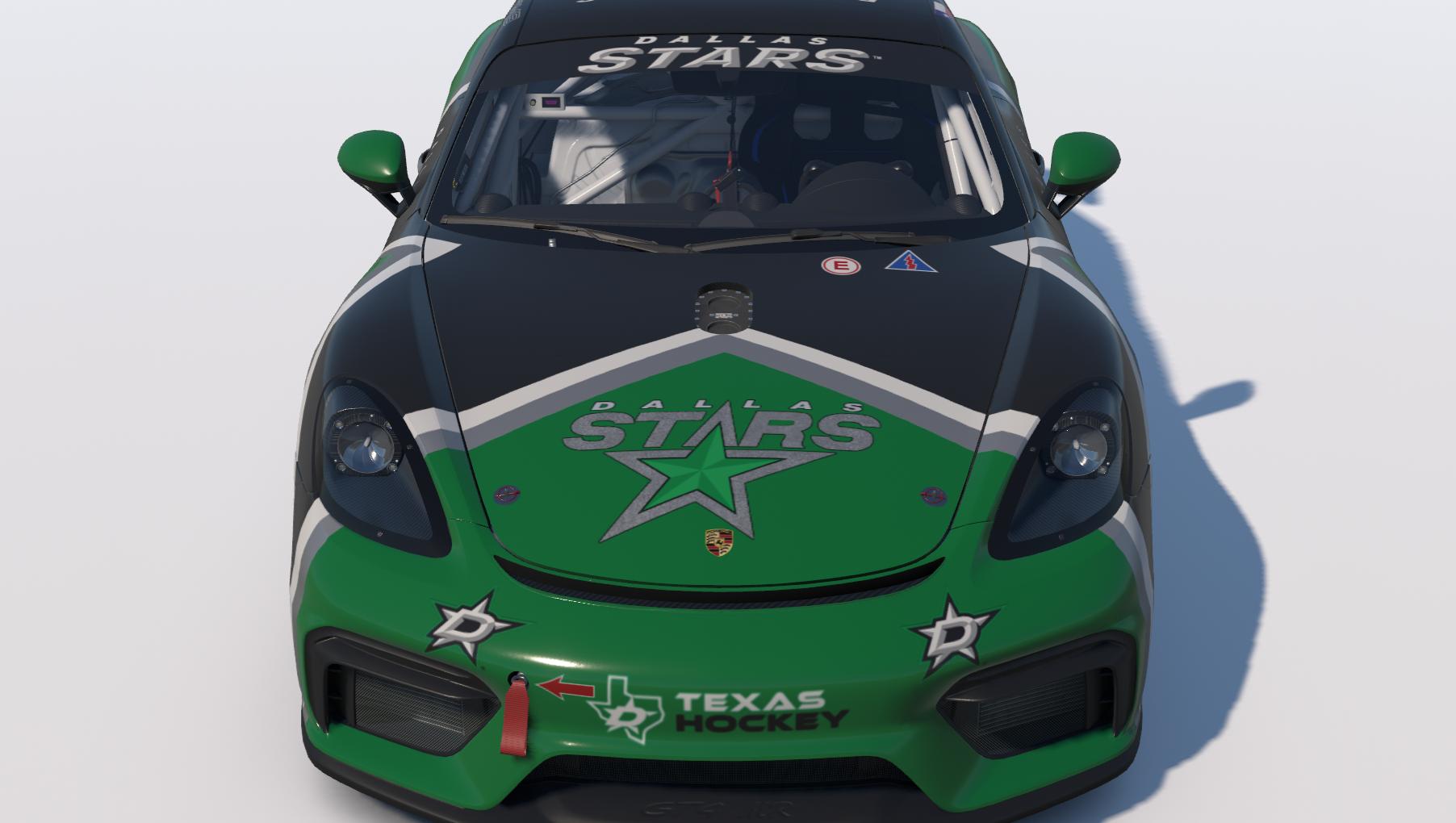 Preview of Dallas Stars NHL ice hockey jersey custom theme paint for Brad Holcomb by Keith Archer