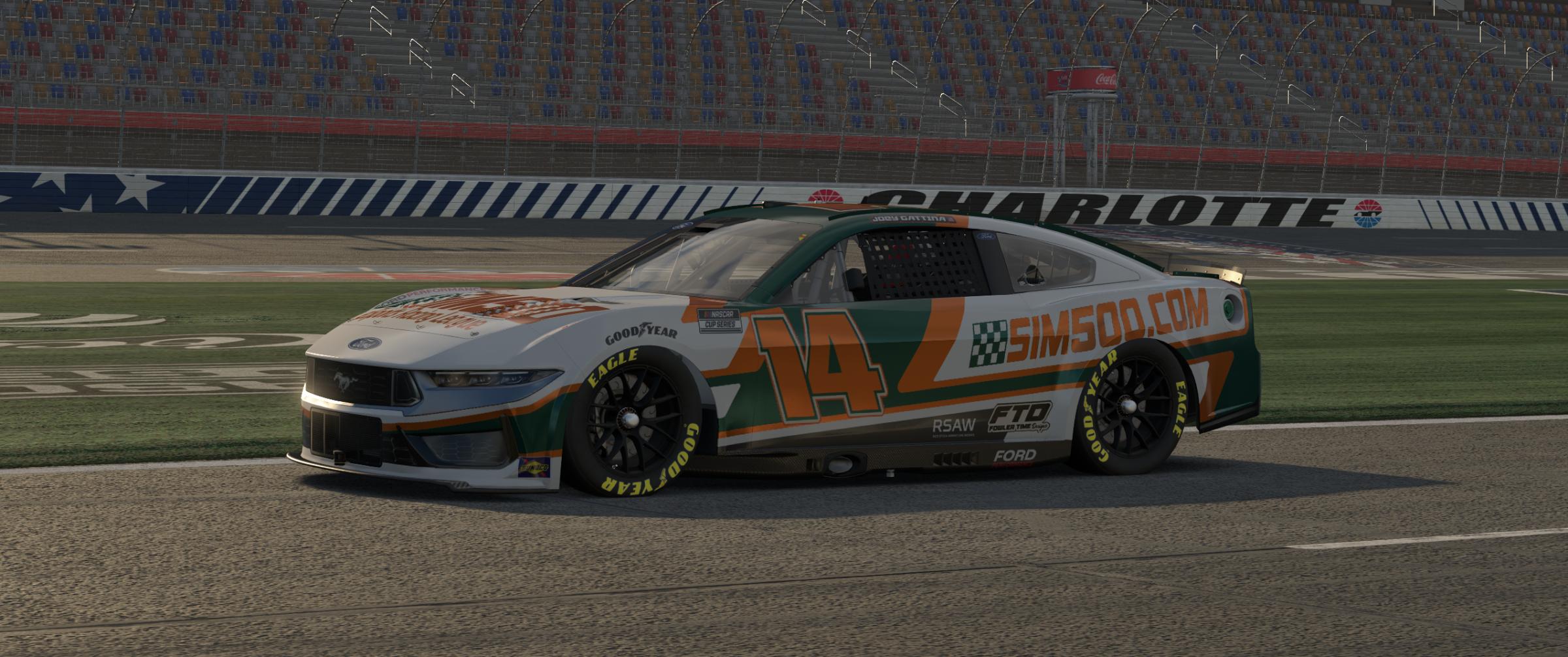 Preview of nascar class a white and green 2026 by John Fowler2