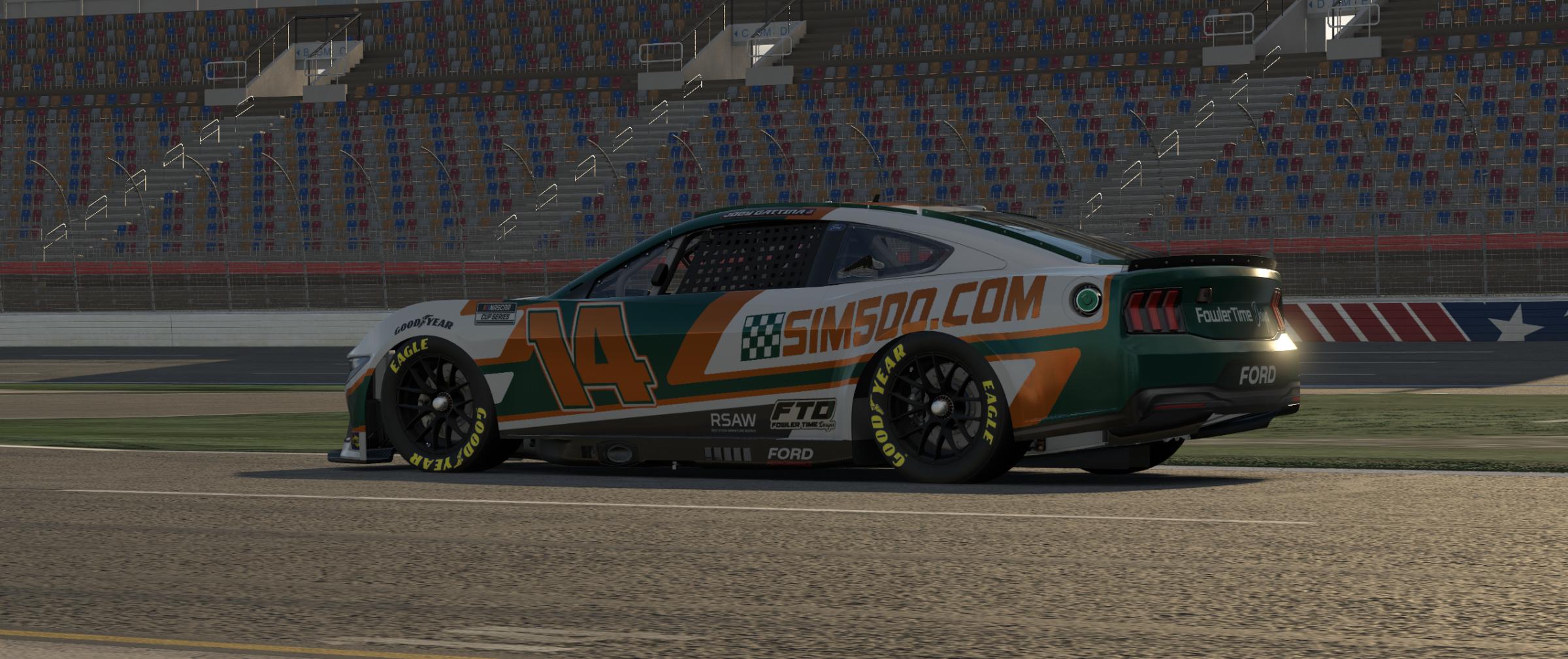 Preview of nascar class a white and green 2026 by John Fowler2