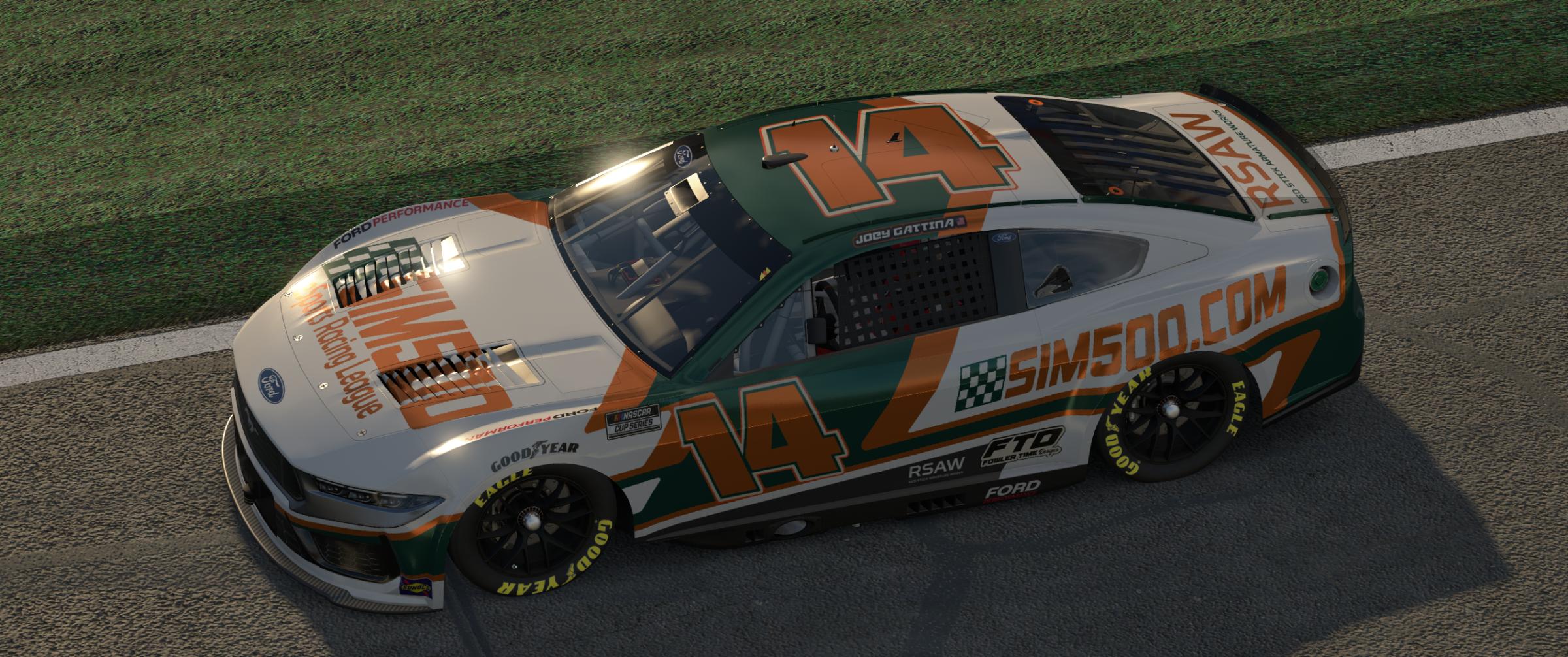 Preview of nascar class a white and green 2026 by John Fowler2