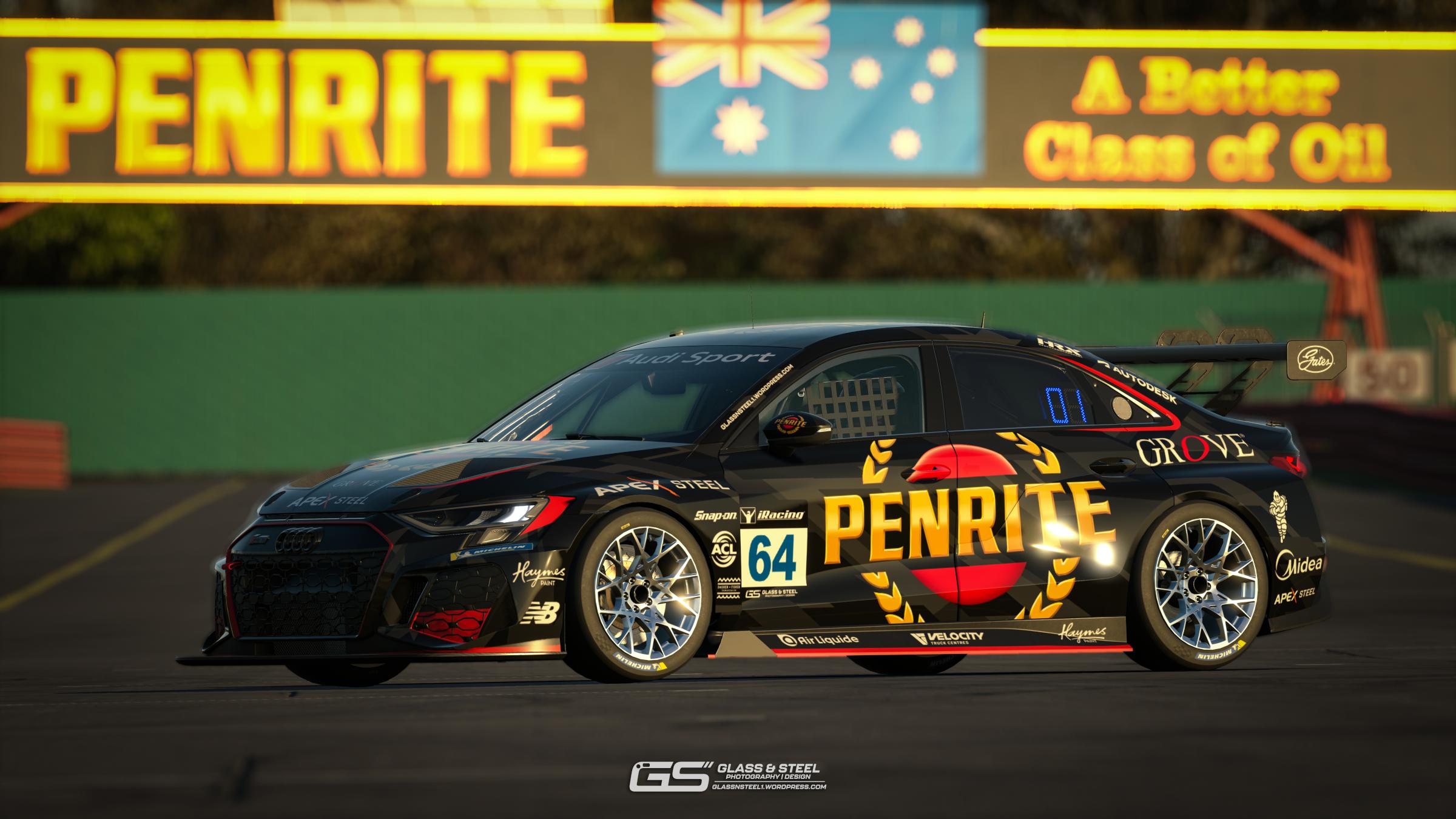 Preview of Penrite Racing Audi RS3 LMS Gen 2 TCR by Jason C Lin