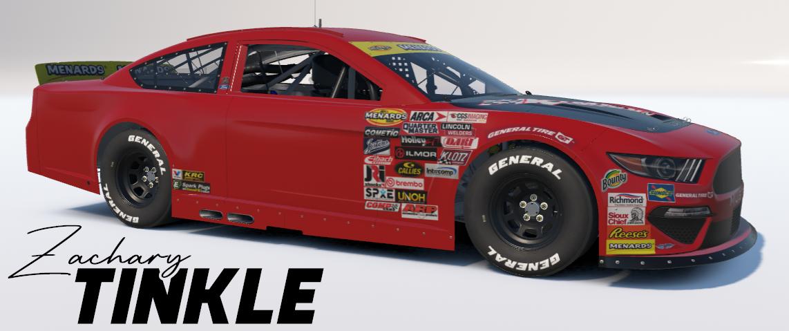 Preview of (No Numbers) fantasy  Kimmel Racing Gen 6 ARCA Mustang by Zachary Tinkle