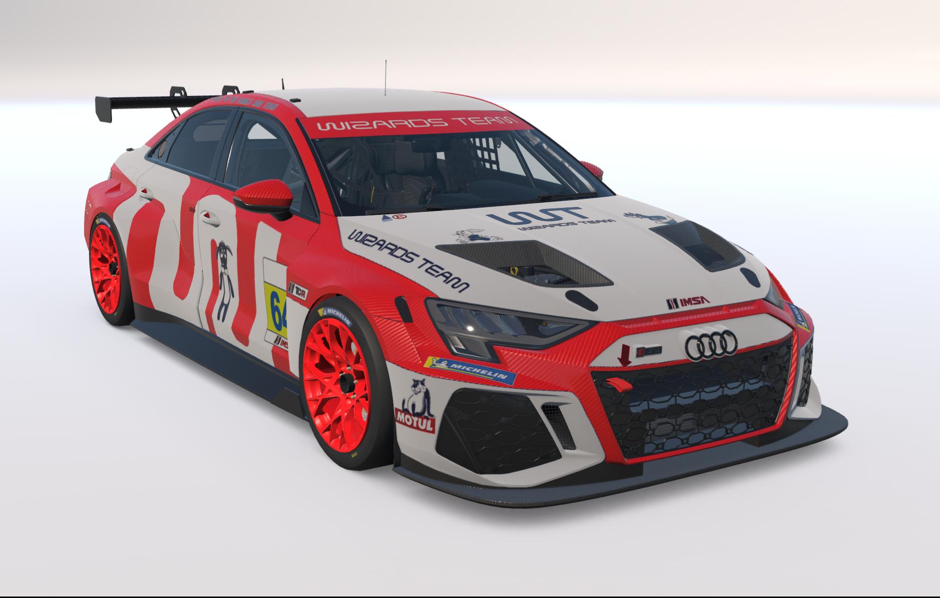 Preview of Audi RS3 LMS Gen 2 WT Red by Igor Shirokov