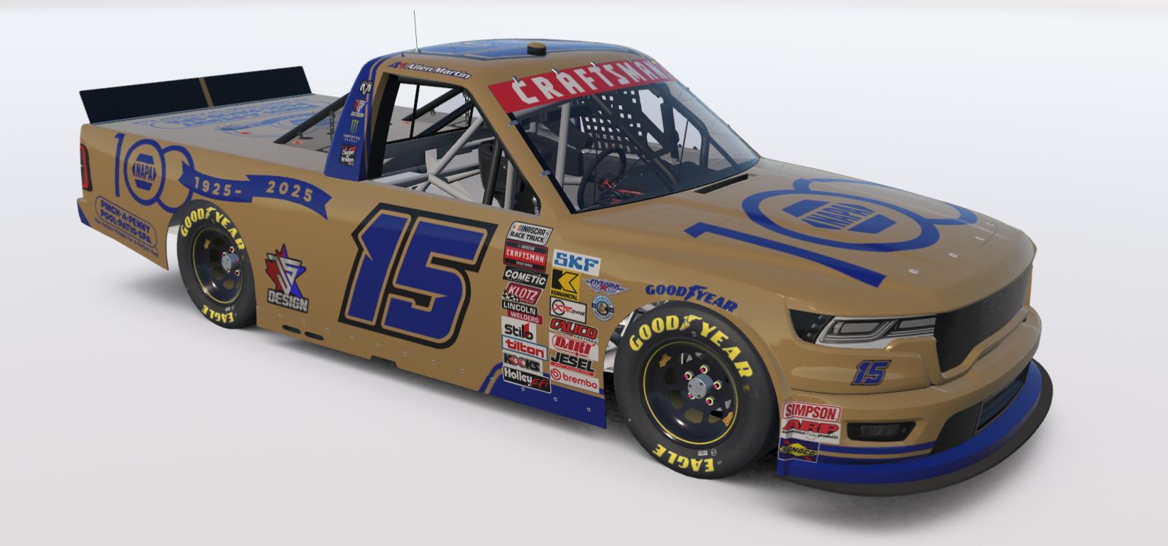 Preview of #15 NAPA 100 Ram Truck by Jordan S.