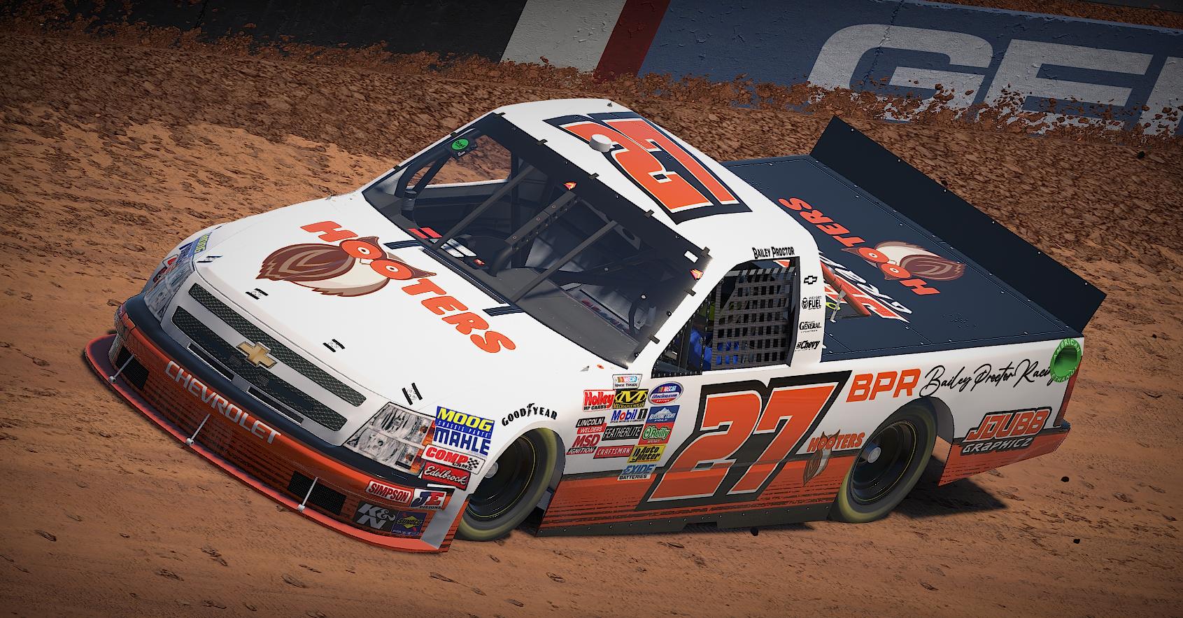 Preview of Bailey Proctor / Hooters 2008 Chevy Silverado / #27 by Joshua Wright3