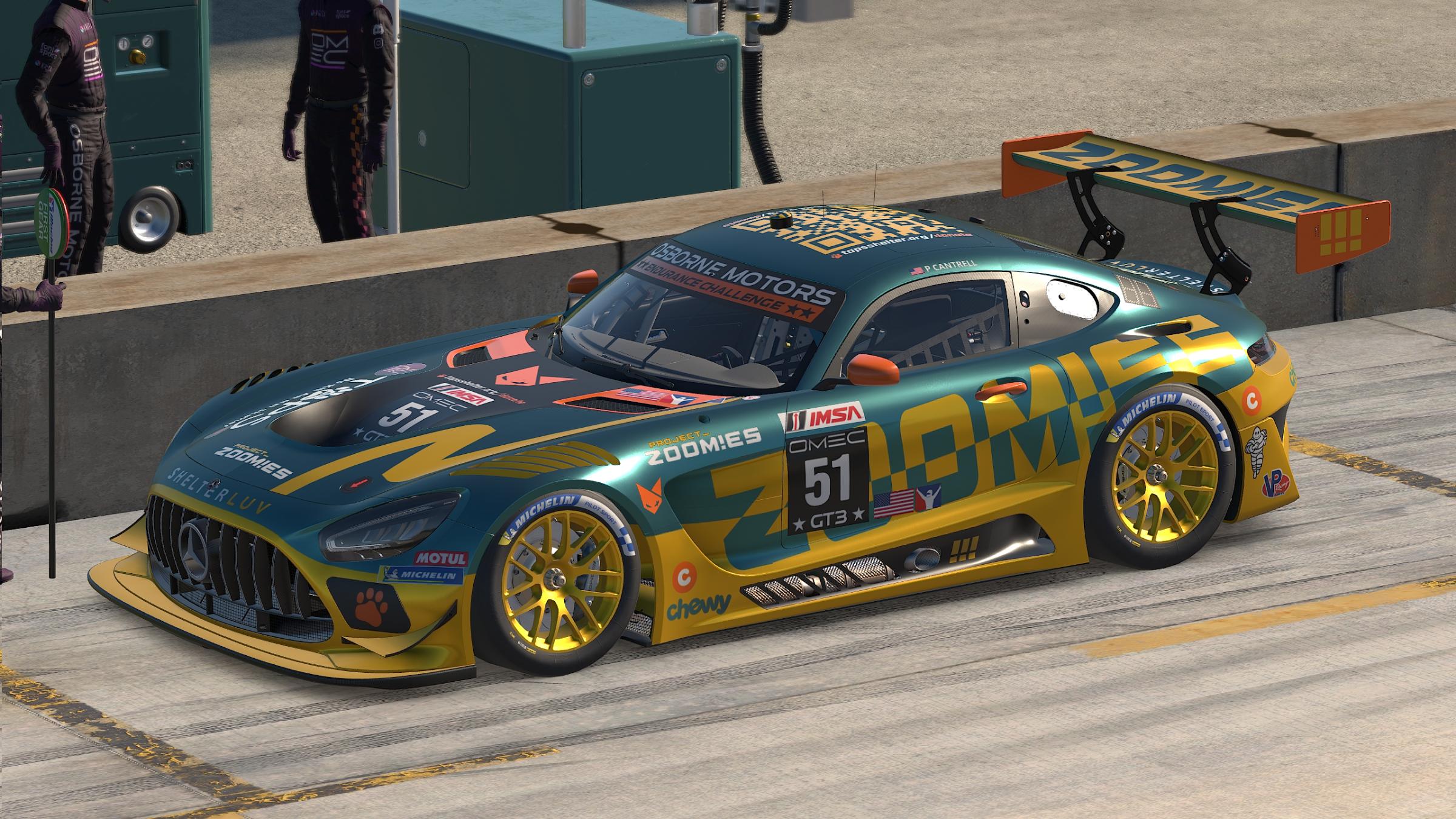 Preview of PROJECT_ZOOM!ES Mercedes AMG GT3 "Zero" vT.0 by Patrick Cantrell