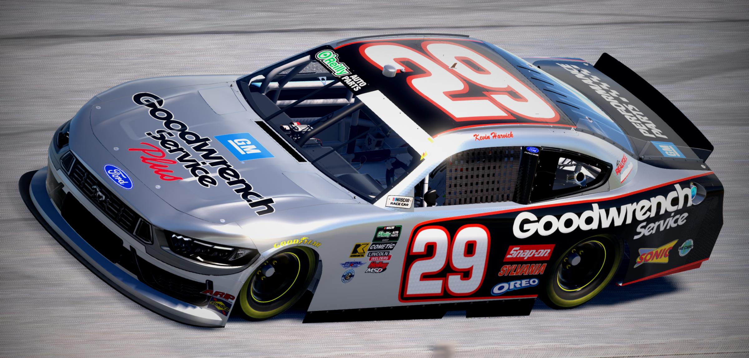 Preview of 2002 Kevin Harvick GM Goodwrench Primary by Brennan MaGee