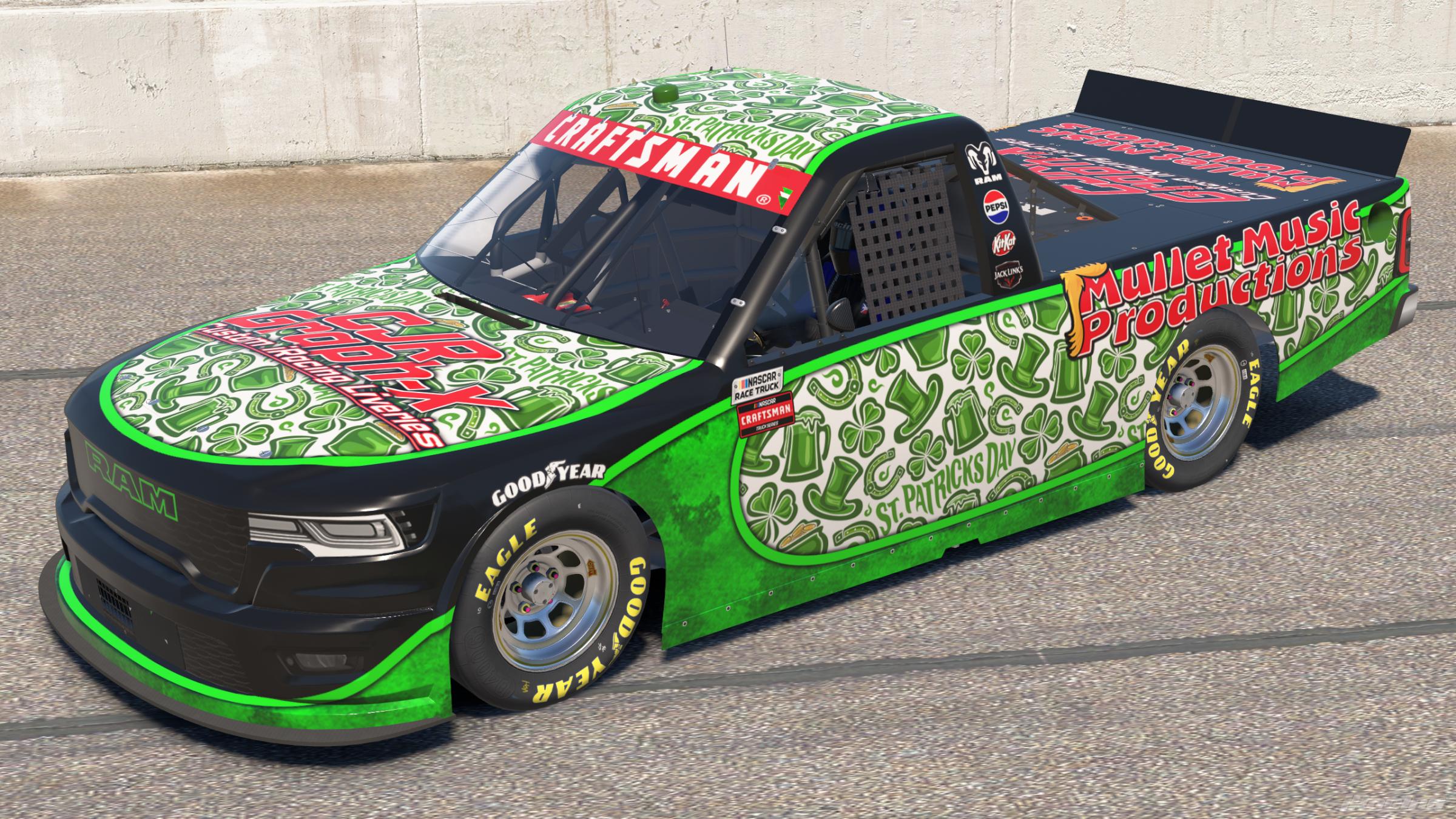 Preview of CJR Graph-X St. Patties Day RAM Blank Number by Corey Rutherford