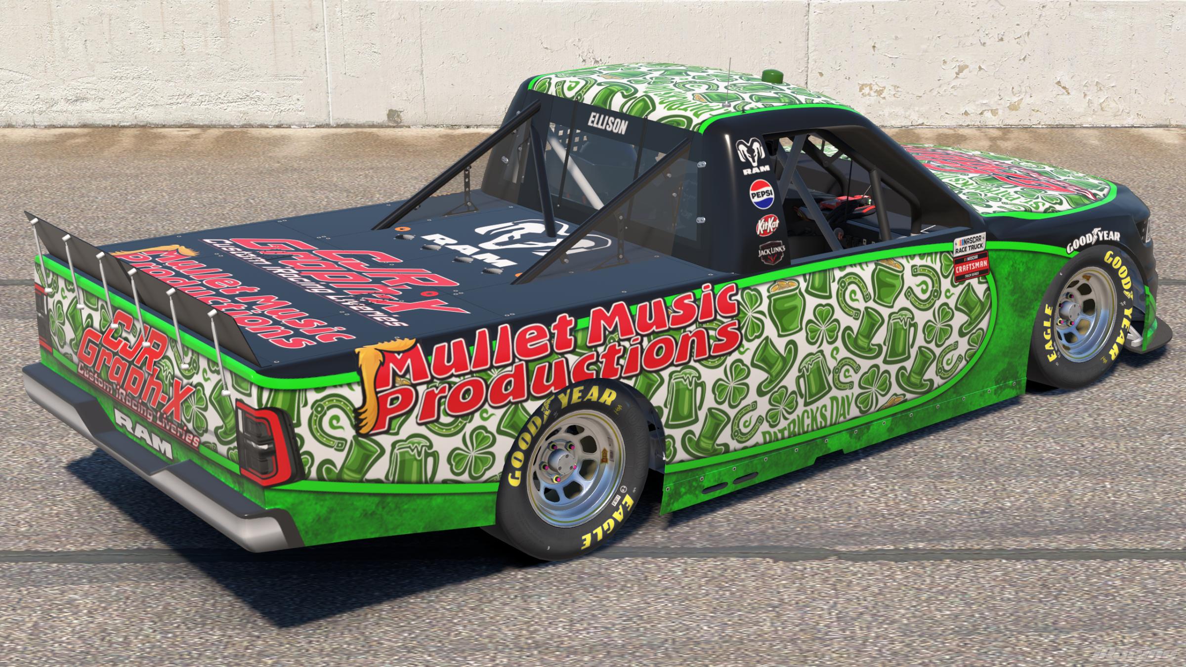 Preview of CJR Graph-X St. Patties Day RAM Blank Number by Corey Rutherford