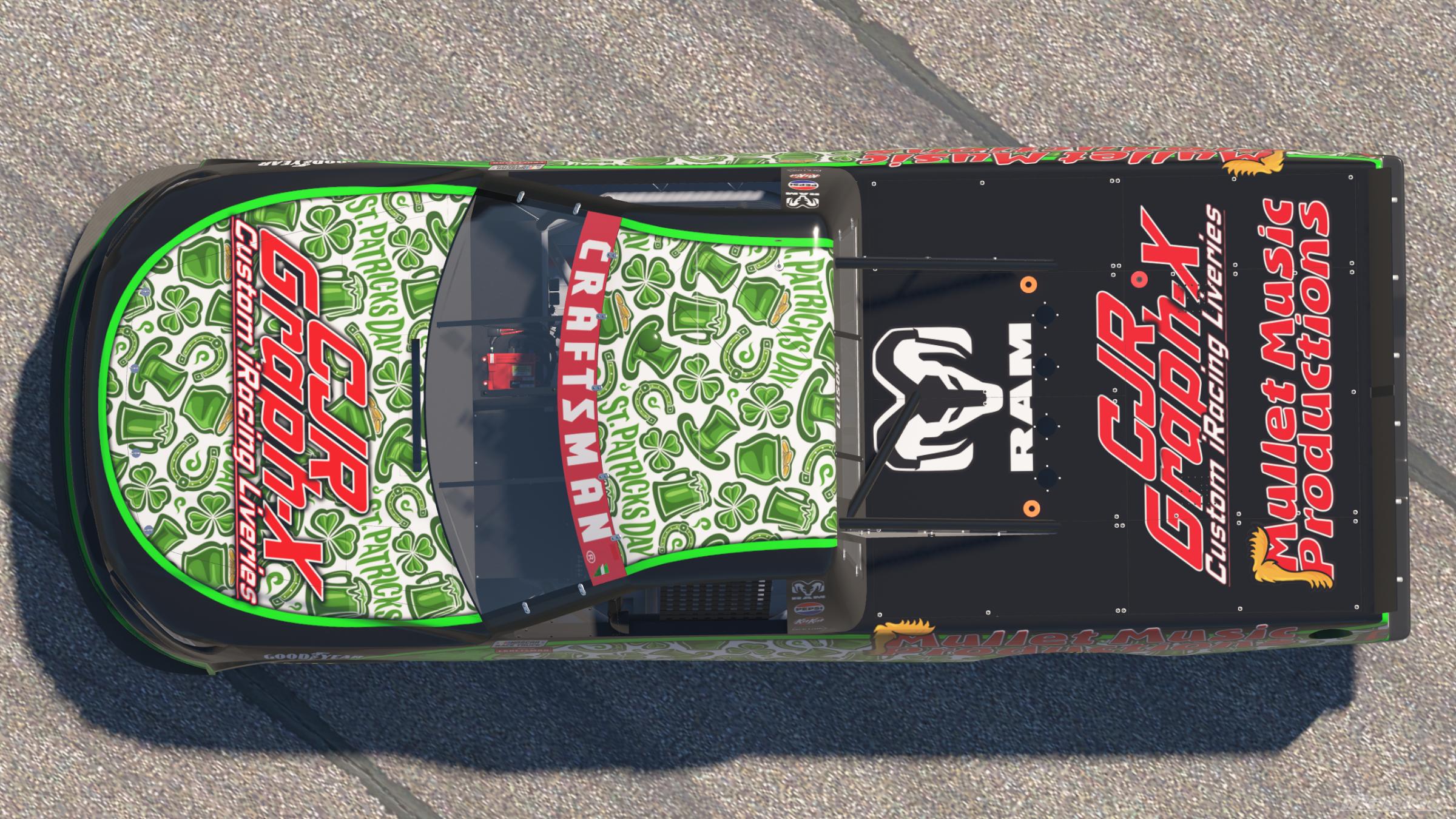 Preview of CJR Graph-X St. Patties Day RAM Blank Number by Corey Rutherford