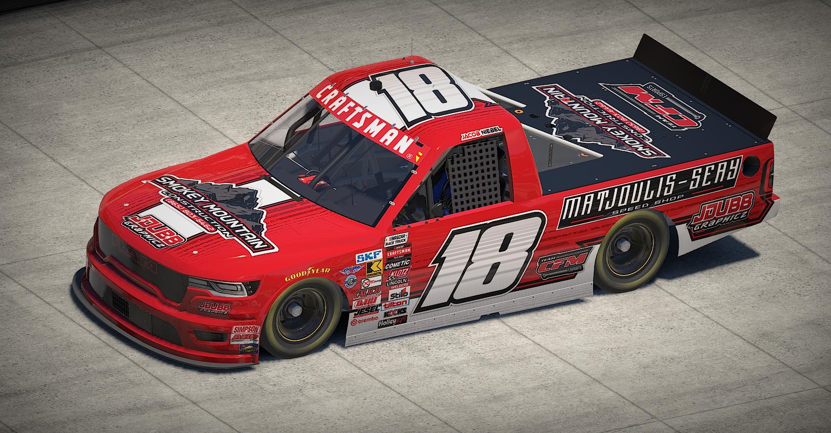 Preview of Jacob Niebel / 2026 RAM Truck / #18 by Joshua Wright3
