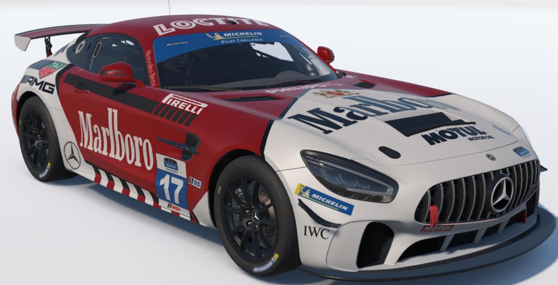 Preview of Marlboro/Tag Heuer Mercedes-AMG GT4 by Ronald Lawson2