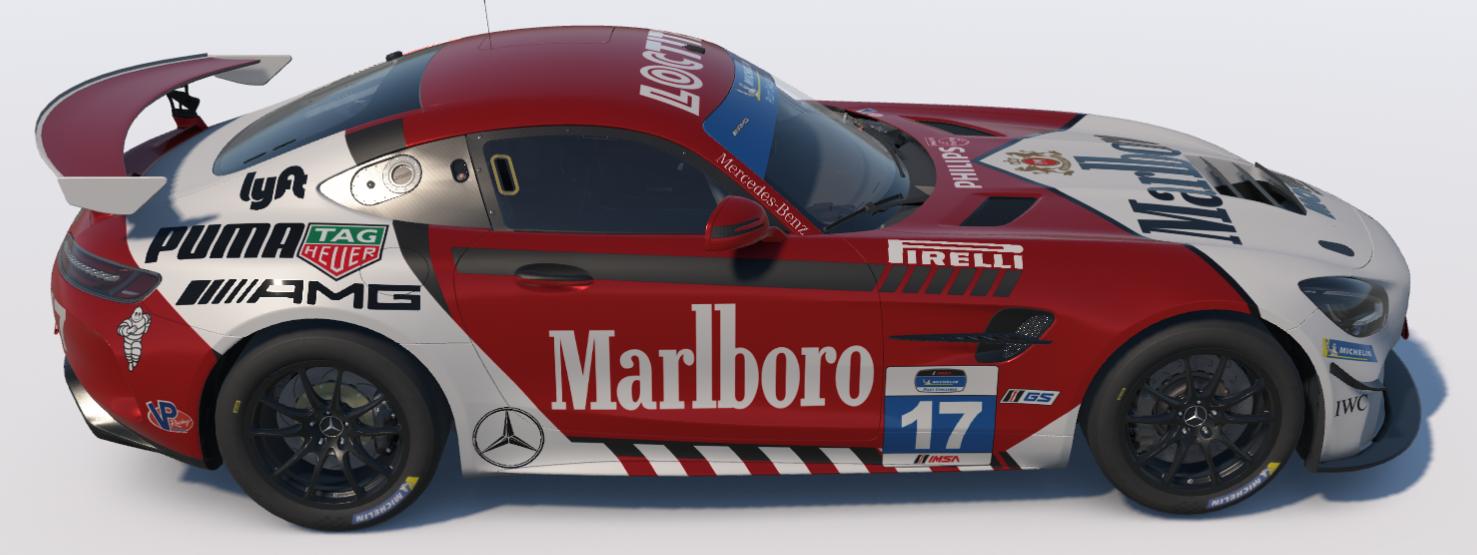 Preview of Marlboro/Tag Heuer Mercedes-AMG GT4 by Ronald Lawson2