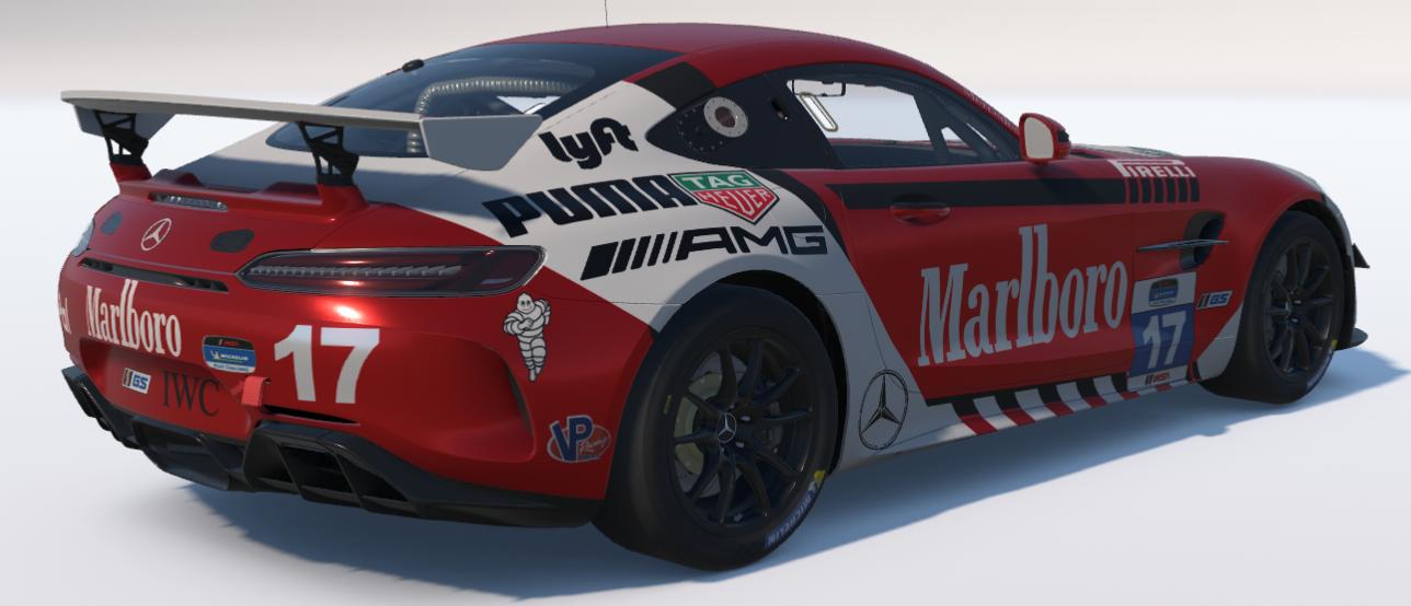 Preview of Marlboro/Tag Heuer Mercedes-AMG GT4 by Ronald Lawson2